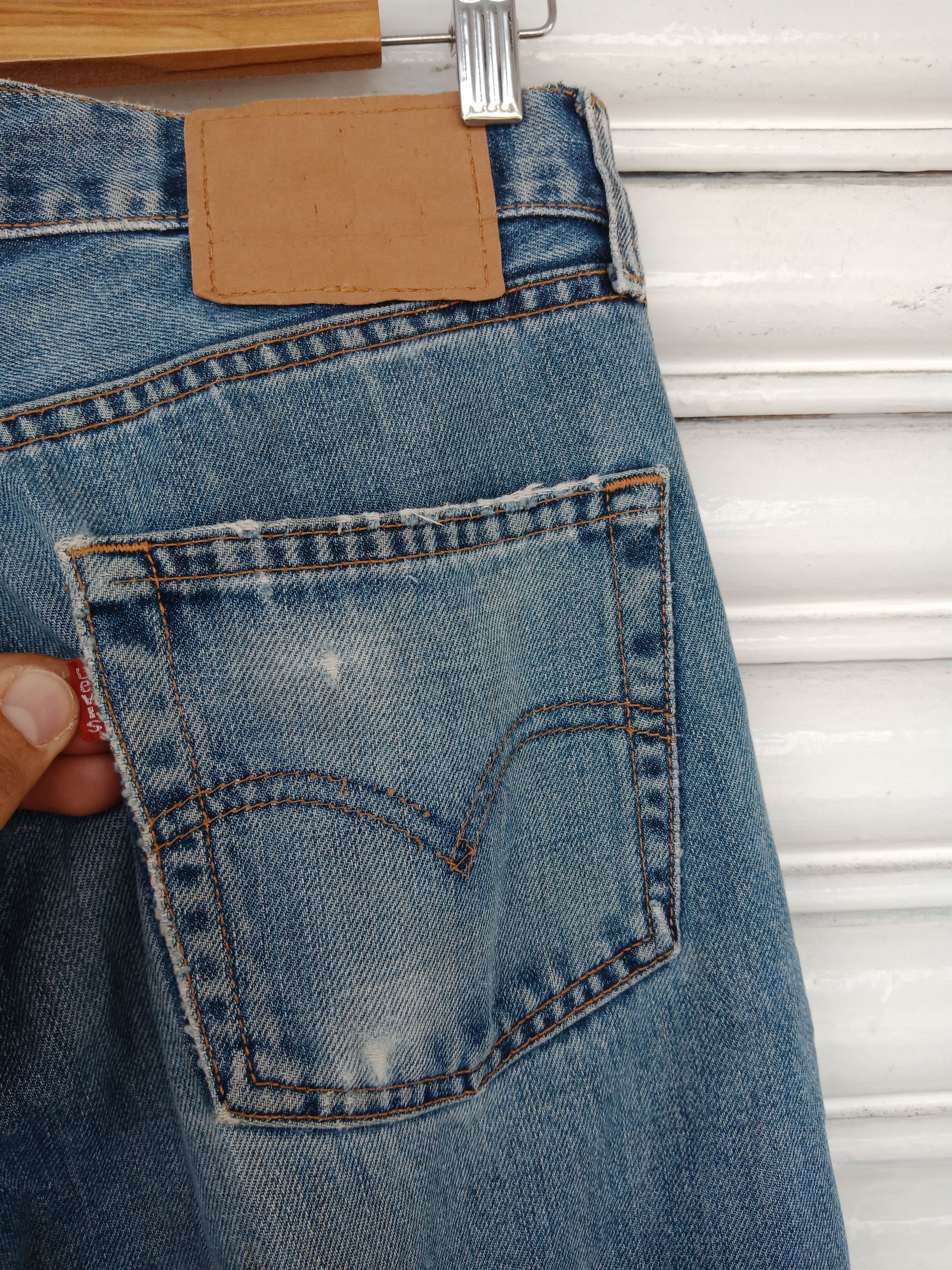 Levi's Levi's 512 Light Washed Made in Japan (30" X 29") Size US 30 / EU 46 - 6 Thumbnail