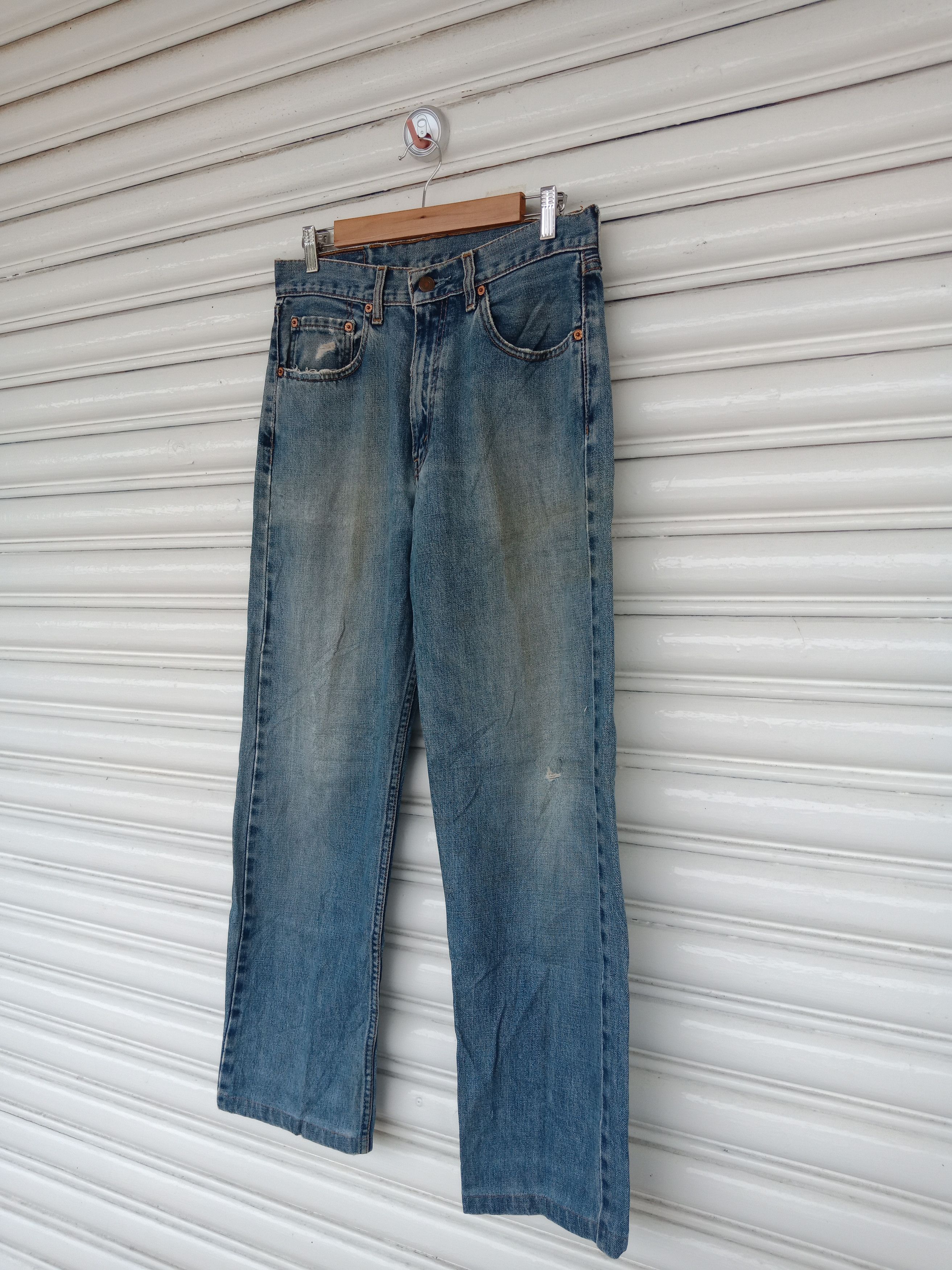 Levi's Levi's 512 Light Washed Made in Japan (30" X 29") Size US 30 / EU 46 - 3 Thumbnail