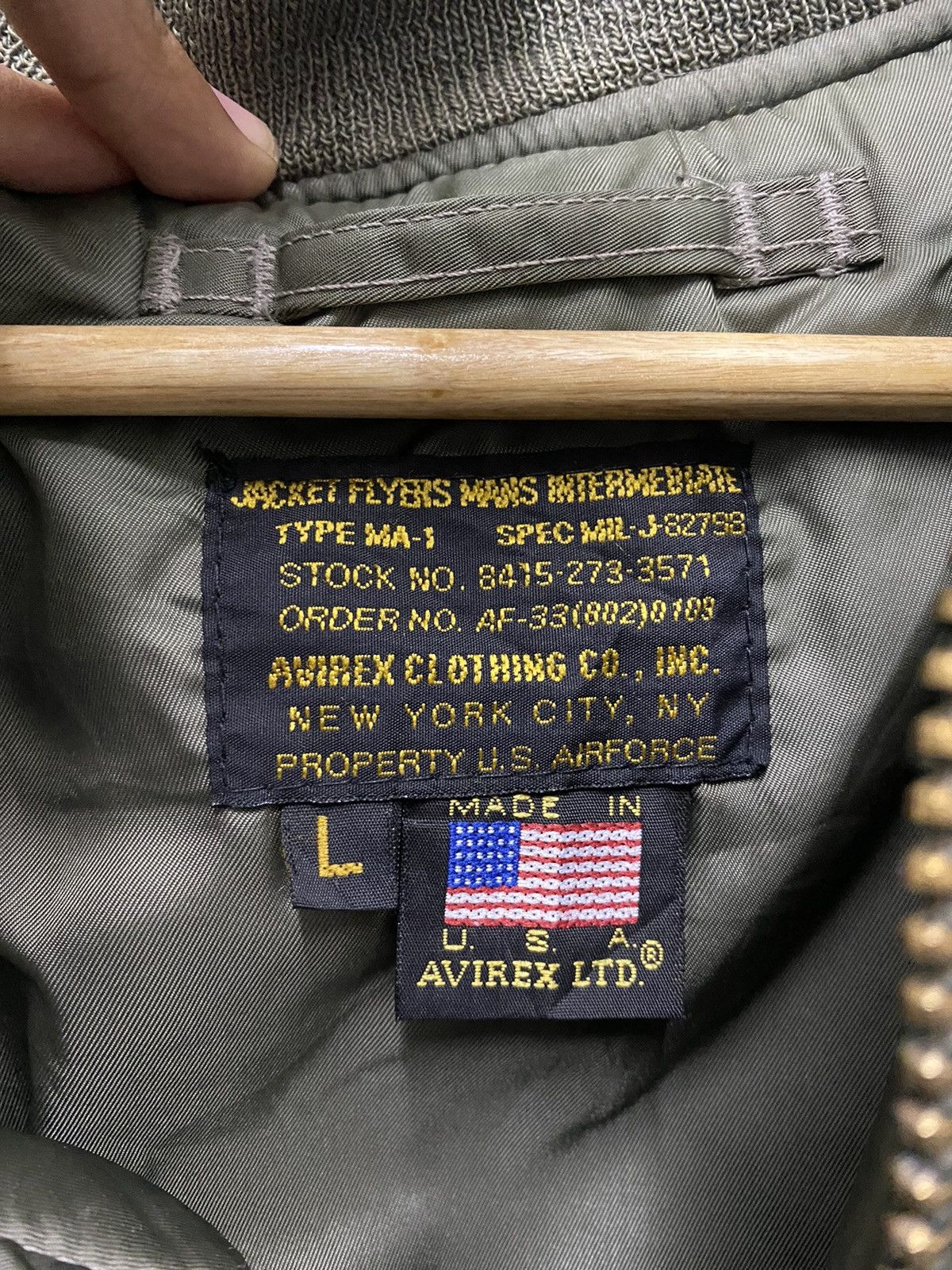 Avirex Avirex flying jacket vintage made USA Size US L / EU 52-54 / 3 - 11 Thumbnail