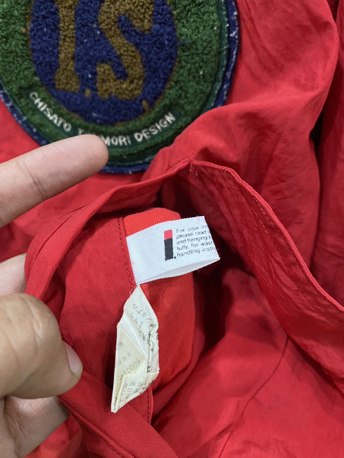 Issey Miyake Archive Issey Miyake Reversible IS Wool Logo Bomber Jacket Size US L / EU 52-54 / 3 - 7 Thumbnail