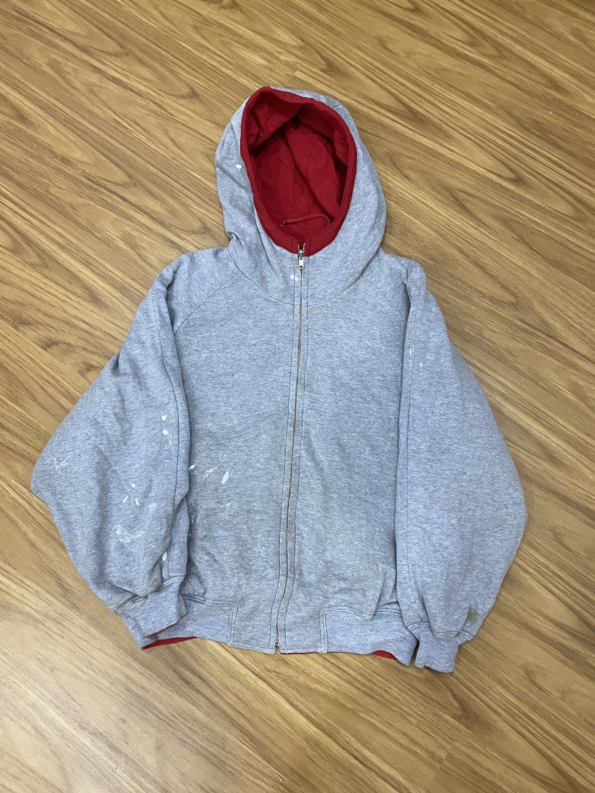 Issey Miyake Archive Issey Miyake Reversible IS Wool Logo Bomber Jacket Size US L / EU 52-54 / 3 - 23 Thumbnail