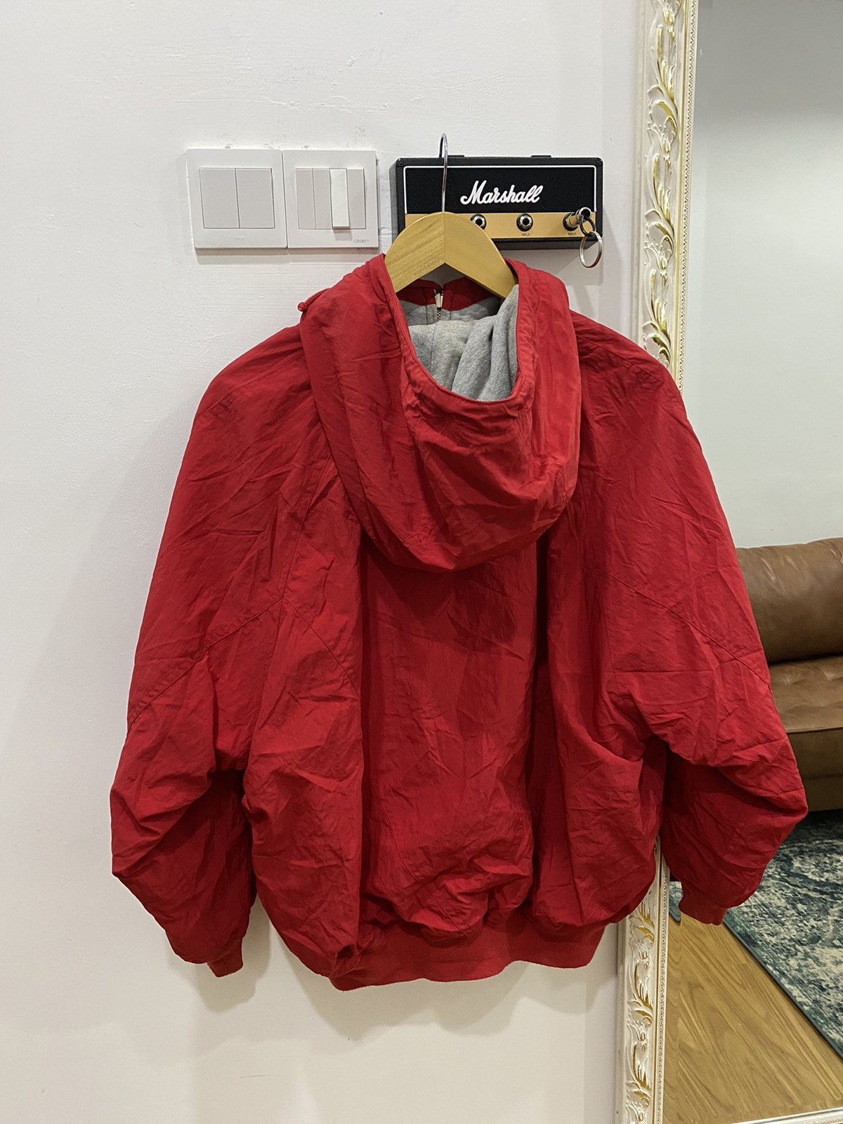 Issey Miyake Archive Issey Miyake Reversible IS Wool Logo Bomber Jacket Size US L / EU 52-54 / 3 - 11 Thumbnail