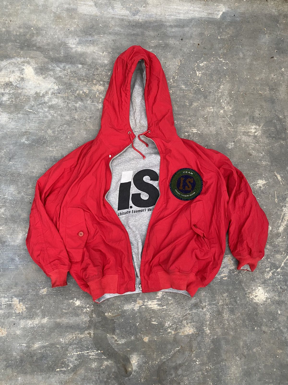 Issey Miyake Archive Issey Miyake Reversible IS Wool Logo Bomber Jacket Size US L / EU 52-54 / 3 - 1 Thumbnail