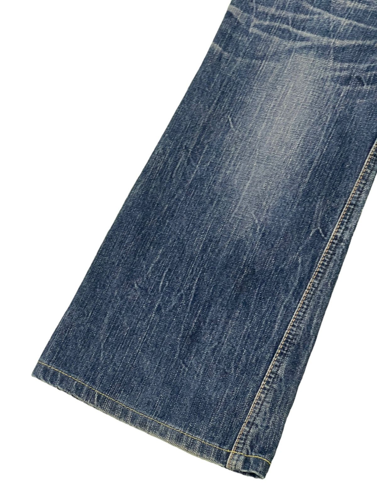 Edwin Flare Jeans Edwin Japan Faded Clawmark Denim Boot Cut 5🟦1 Size US 31 - 16 Thumbnail