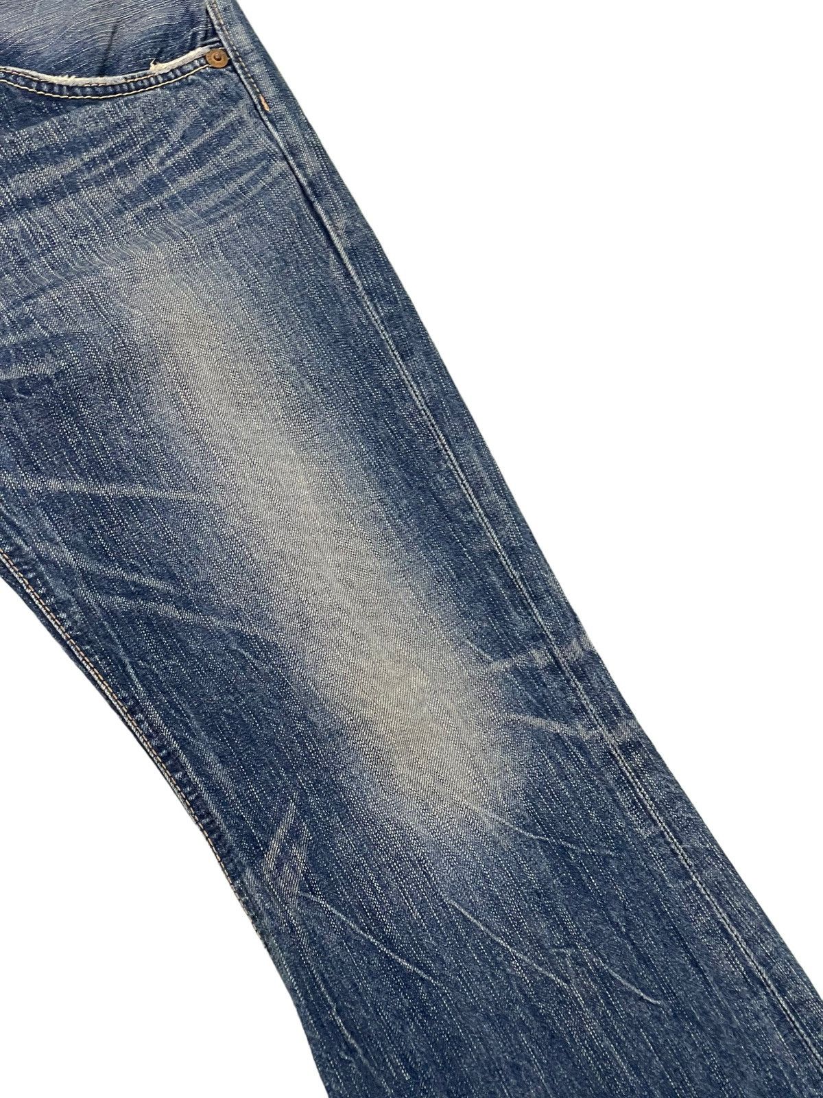 Edwin Flare Jeans Edwin Japan Faded Clawmark Denim Boot Cut 5🟦1 Size US 31 - 7 Thumbnail