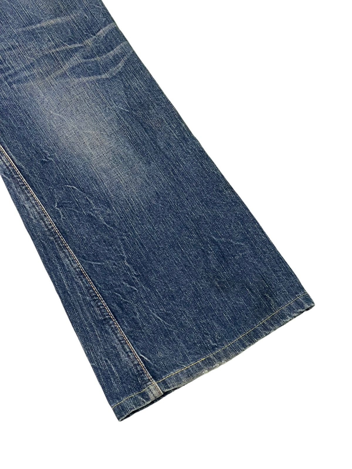 Edwin Flare Jeans Edwin Japan Faded Clawmark Denim Boot Cut 5🟦1 Size US 31 - 15 Thumbnail