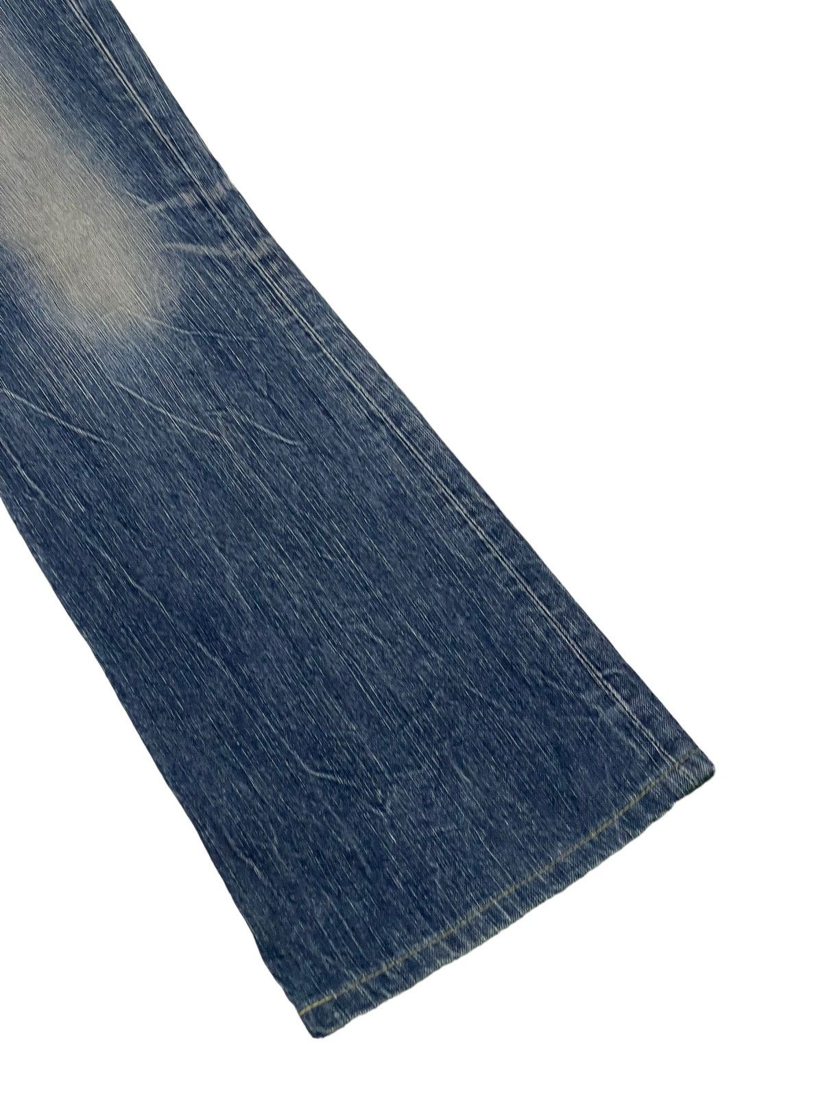 Edwin Flare Jeans Edwin Japan Faded Clawmark Denim Boot Cut 5🟦1 Size US 31 - 4 Thumbnail