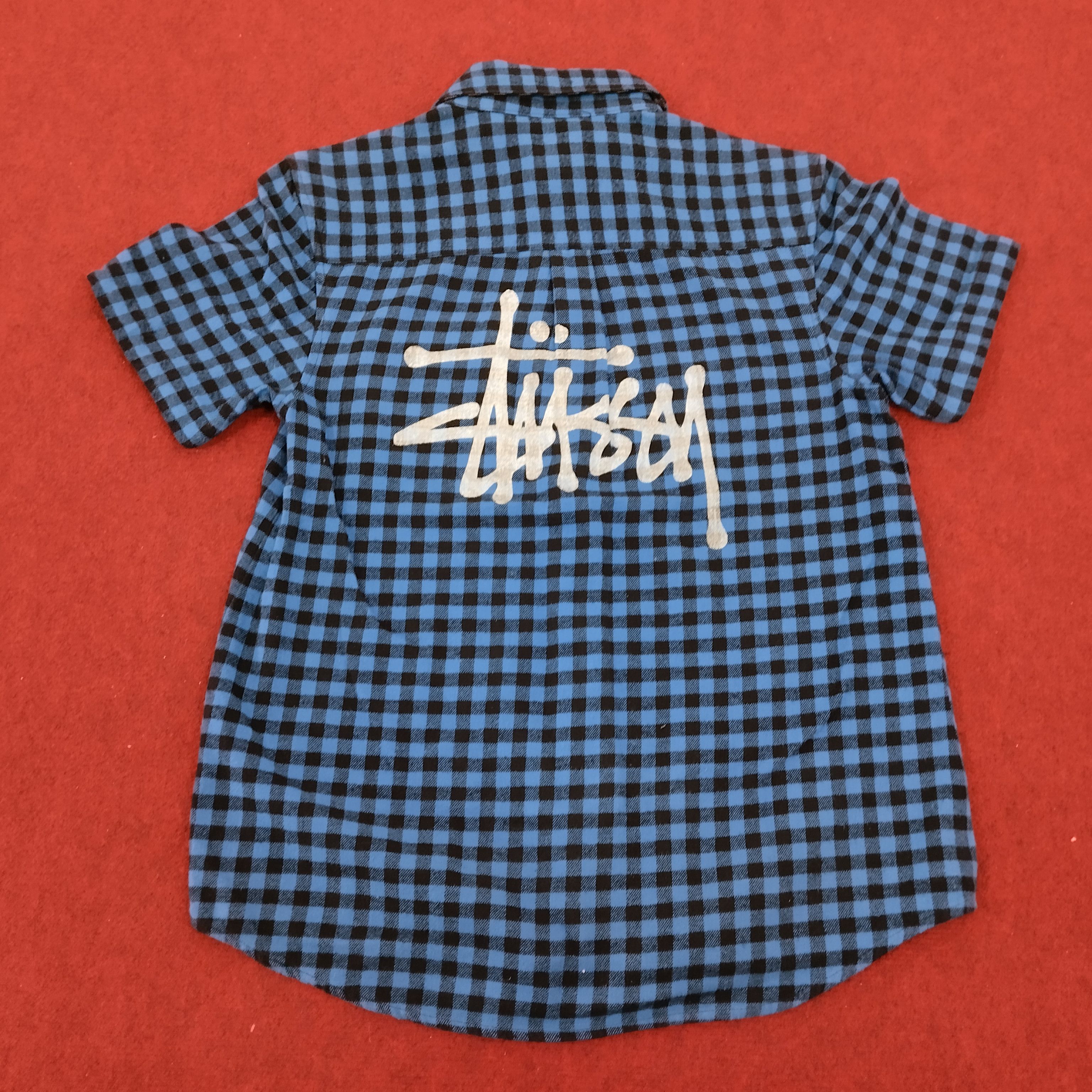Stussy Streetwear Custom Logo Design Formal Casual Shirt