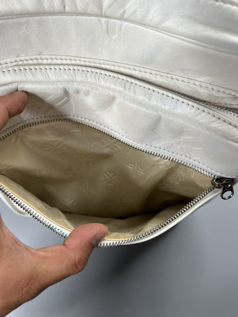Y's × Yohji Yamamoto Yohji Yamamoto S/S13 Monogram leather Crossbody Bag Size ONE SIZE - 6 Thumbnail