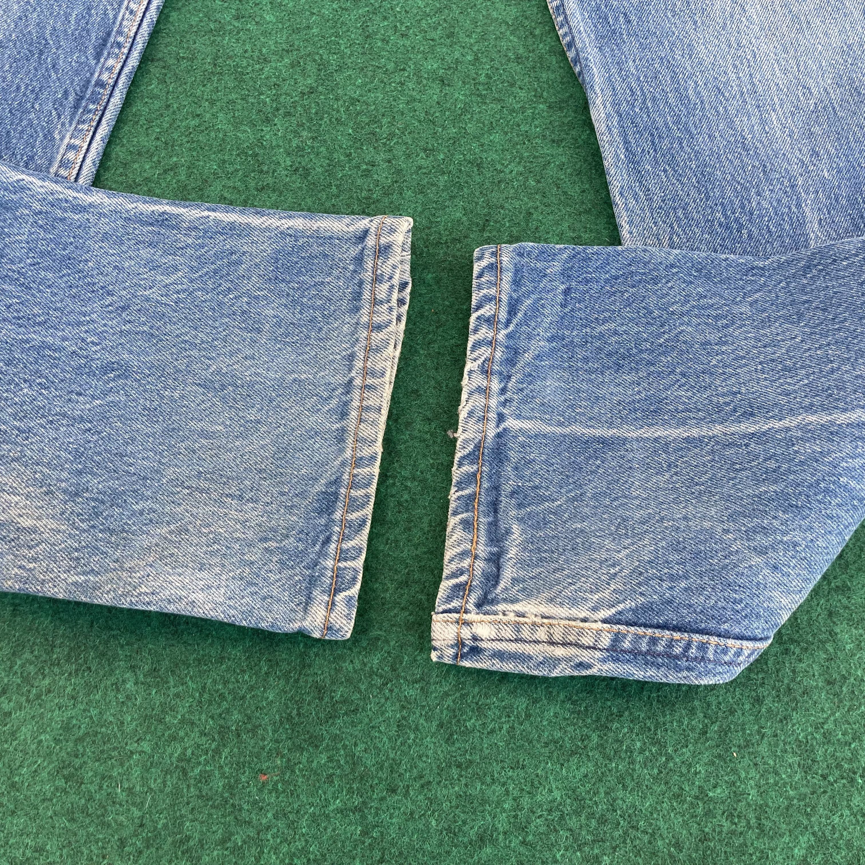 Levi's × Vintage Vtg Levis 501xx Distressed Ripped Jeans Sz 29 Grunge Jeans Size US 29 - 5 Thumbnail