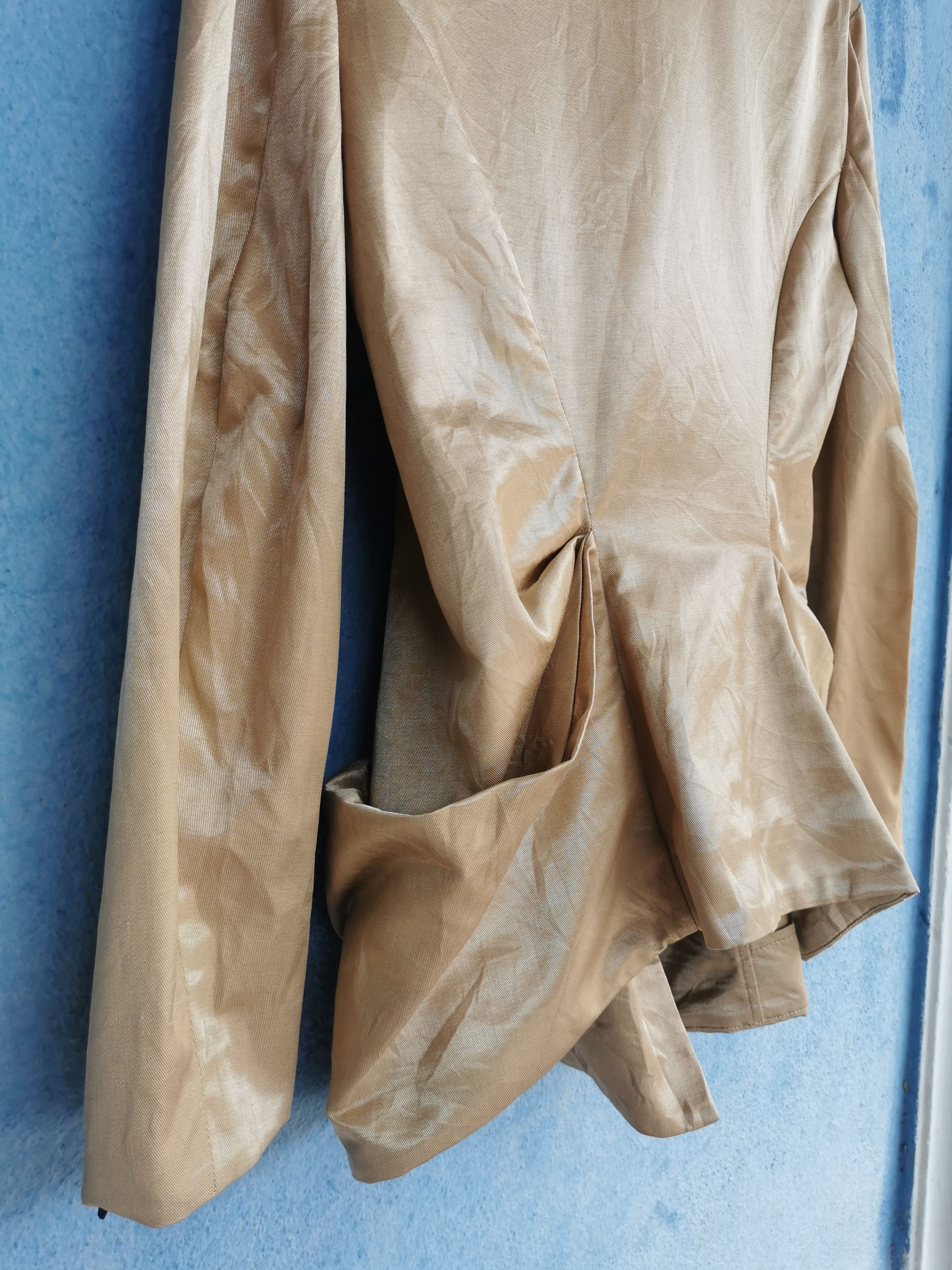 Designer Vivienne Westwood Anglomania Golden Jacket Size XL / US 12-14 / IT 48-50 - 7 Thumbnail