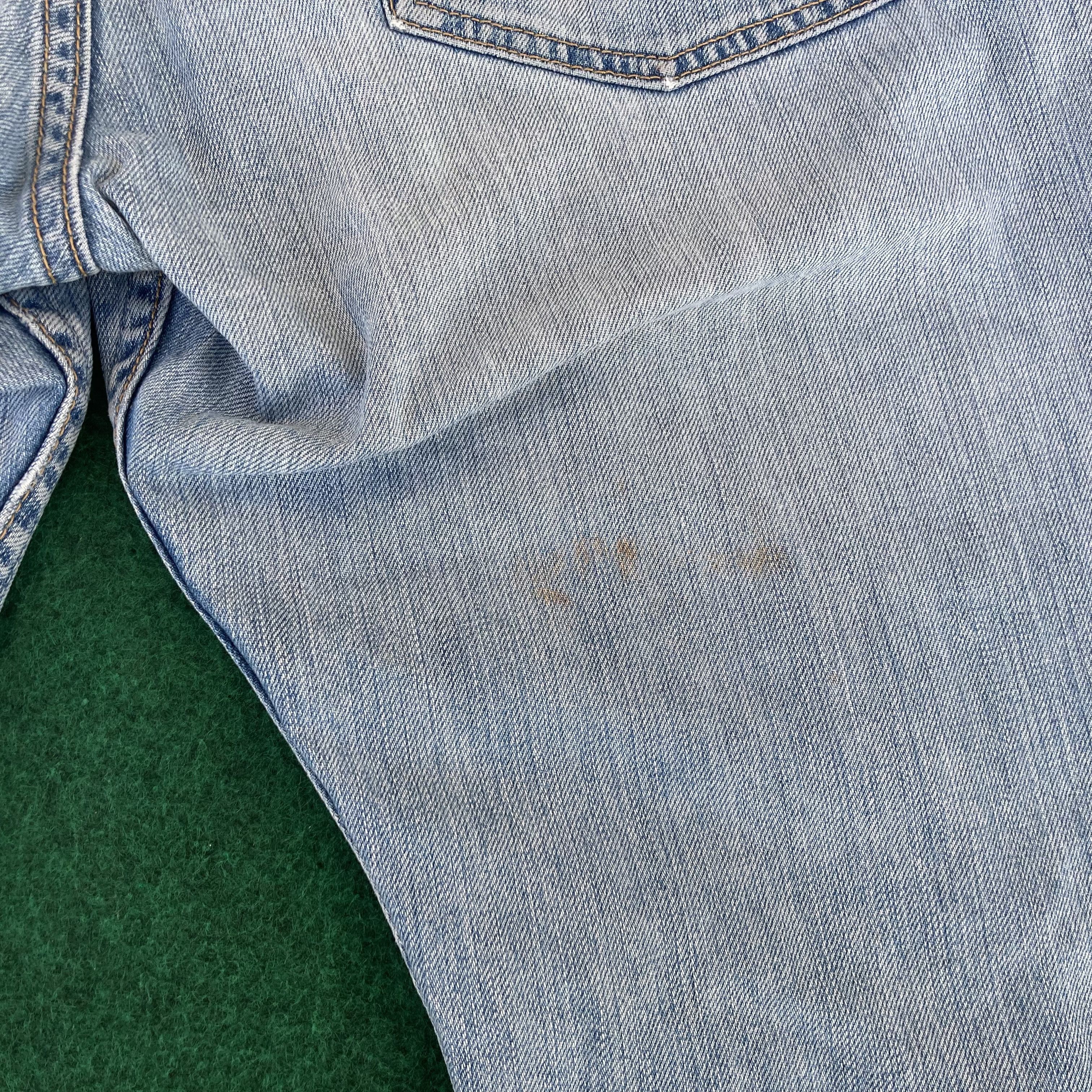 Levi's × Vintage Vtg Levis 501 Distressed Ripped Jeans Sz 32 Grunge Jeans Size US 32 / EU 48 - 7 Thumbnail