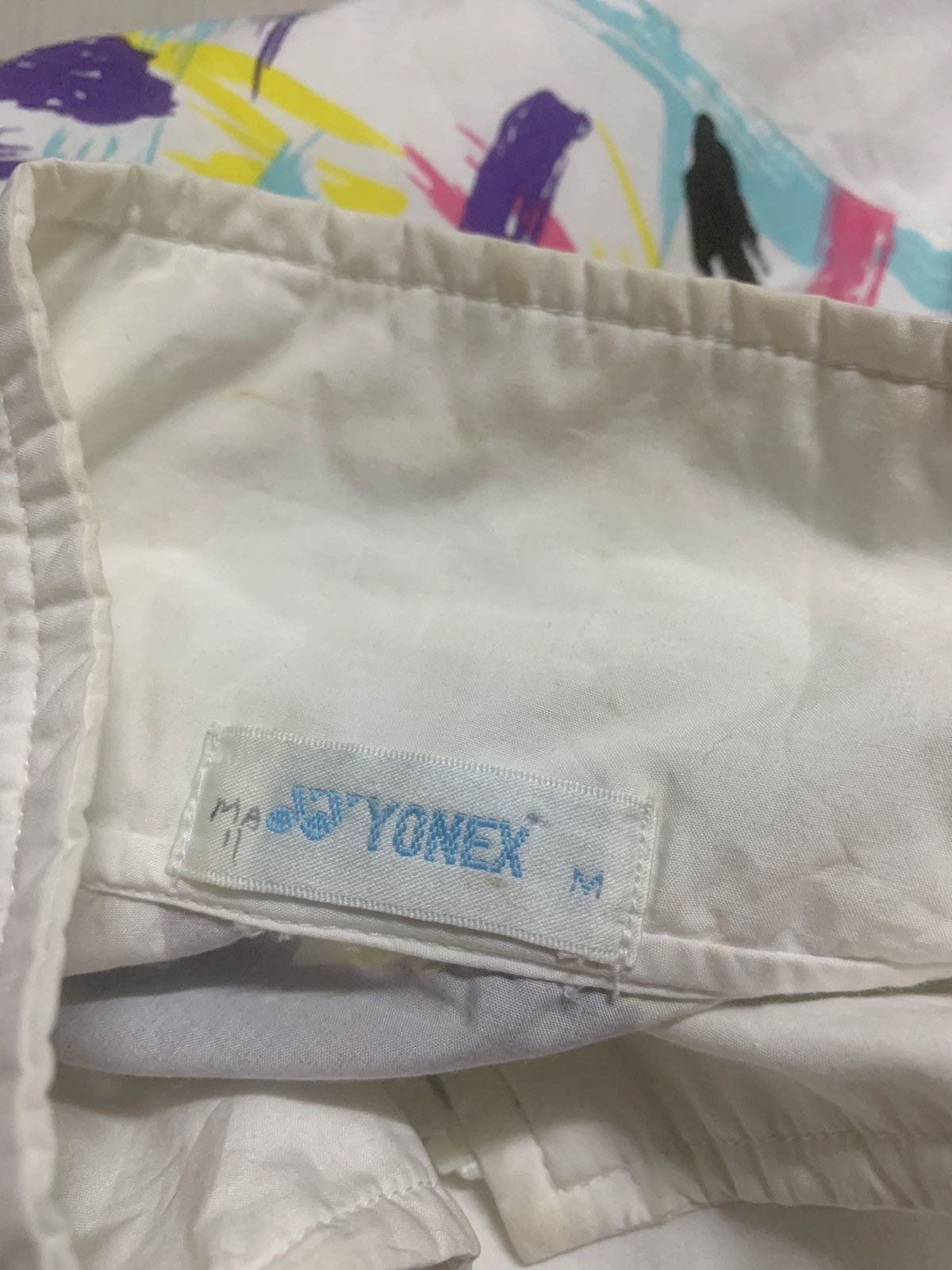 Japanese Brand × Sports Specialties × Vintage 80s YONEX JAPAN EMBROIDERY LOGO SPORTS JACKET MADE IN JAPAN Size US M / EU 48-50 / 2 - 4 Thumbnail