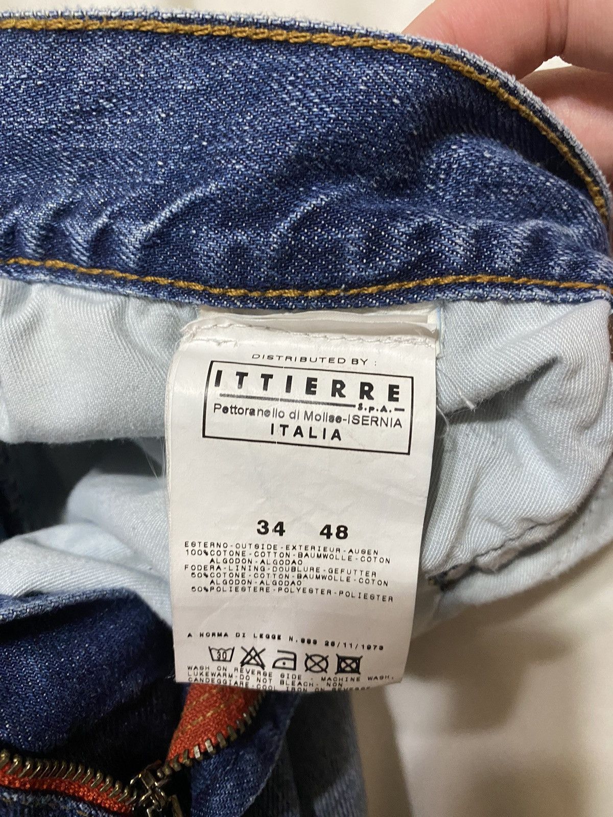 Dolce & Gabbana Released Hem Low Rise Dolce & Gabbana Denim Size US 32 / EU 48 - 4 Thumbnail