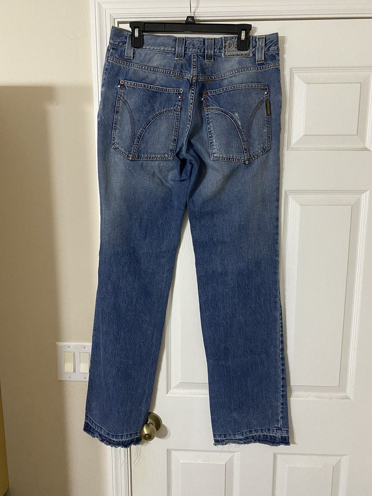 Dolce & Gabbana Released Hem Low Rise Dolce & Gabbana Denim Size US 32 / EU 48 - 2 Thumbnail