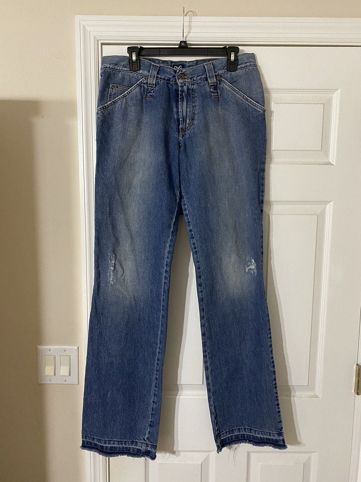 Dolce & Gabbana Released Hem Low Rise Dolce & Gabbana Denim Size US 32 / EU 48 - 1 Thumbnail