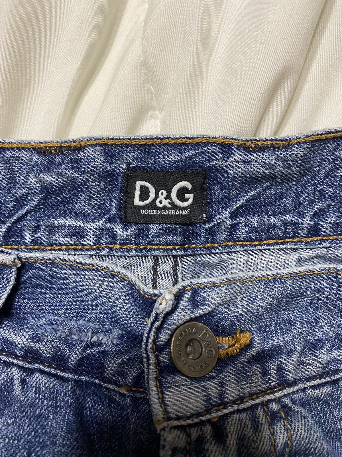 Dolce & Gabbana Released Hem Low Rise Dolce & Gabbana Denim Size US 32 / EU 48 - 3 Thumbnail