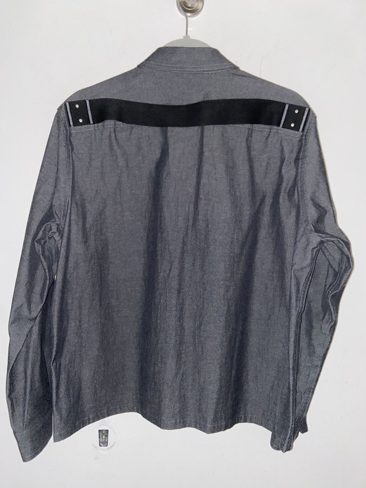 Rick Owens Rick Owens Denim Trucker/Utility/Bomber Jacket Size 48 UNI Size M / US 6-8 / IT 42-44 - 6 Thumbnail