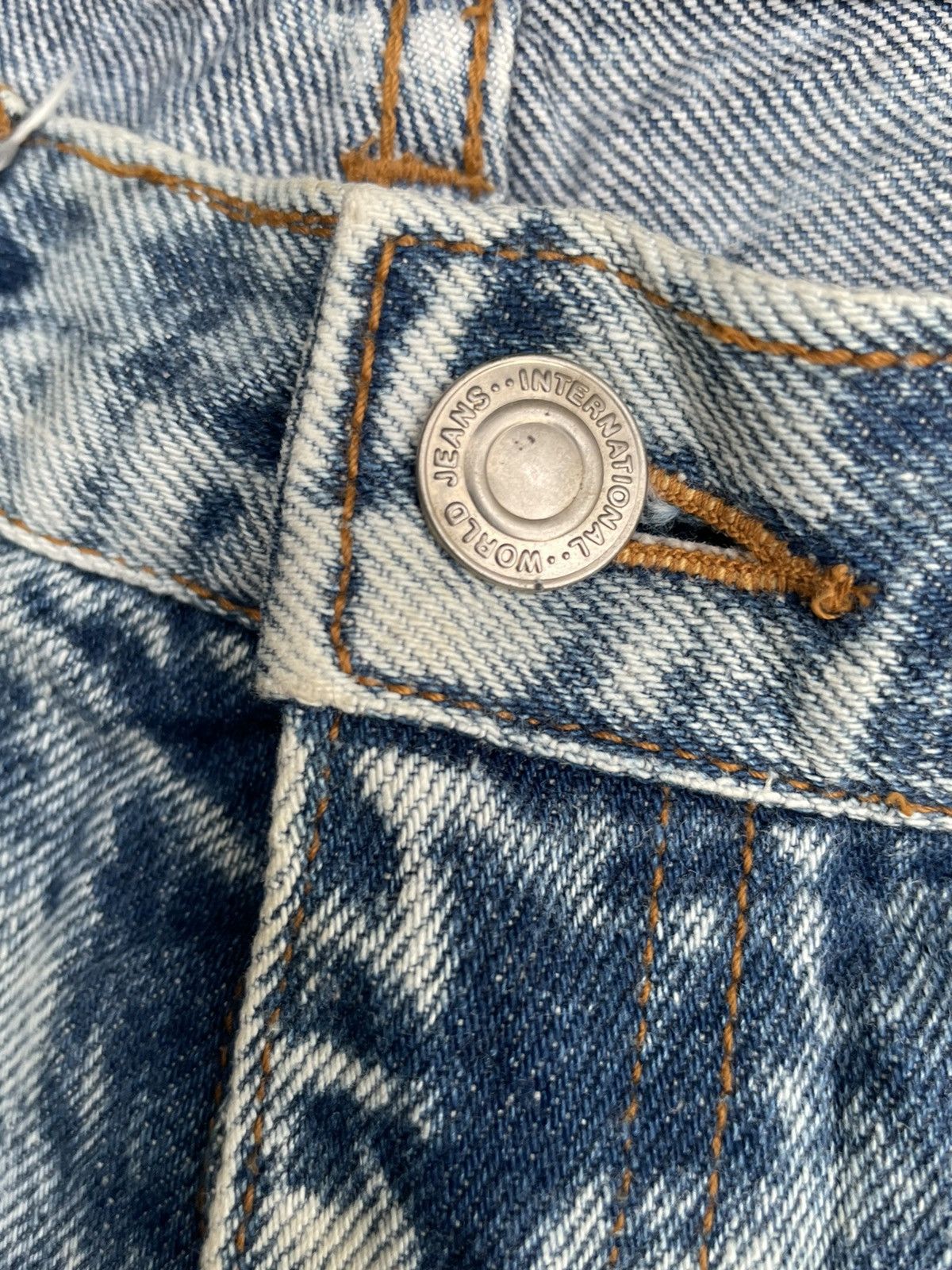Japanese Brand Vintage Vicerer Club Acid Wash Denim Size US 29 - 17 Thumbnail