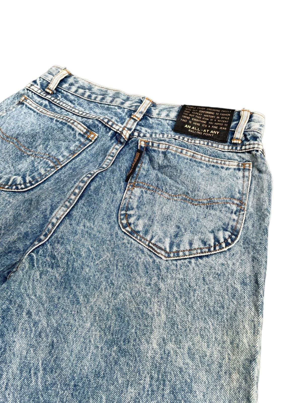Japanese Brand Vintage Vicerer Club Acid Wash Denim Size US 29 - 11 Thumbnail