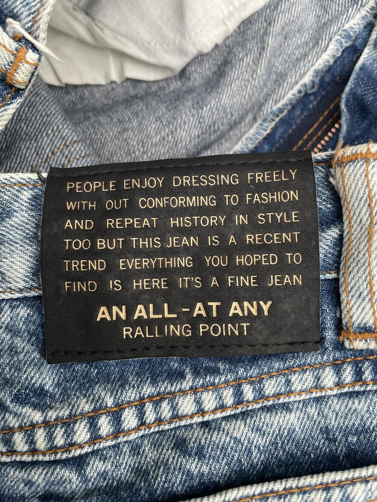 Japanese Brand Vintage Vicerer Club Acid Wash Denim Size US 29 - 12 Thumbnail