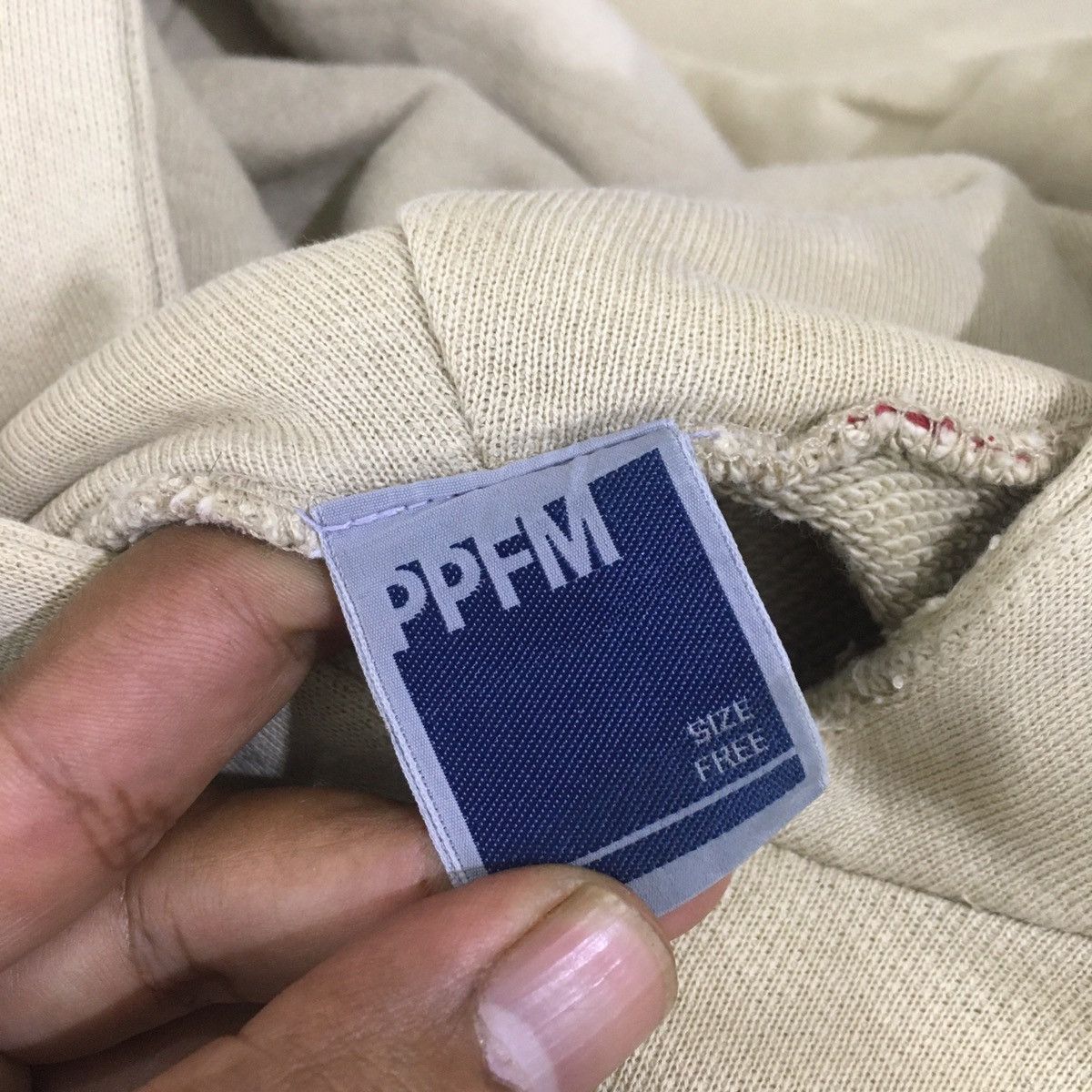 Japanese Brand × PPFM Japanese PPFM Hoodie Sweater Distressed Size US L / EU 52-54 / 3 - 10 Thumbnail