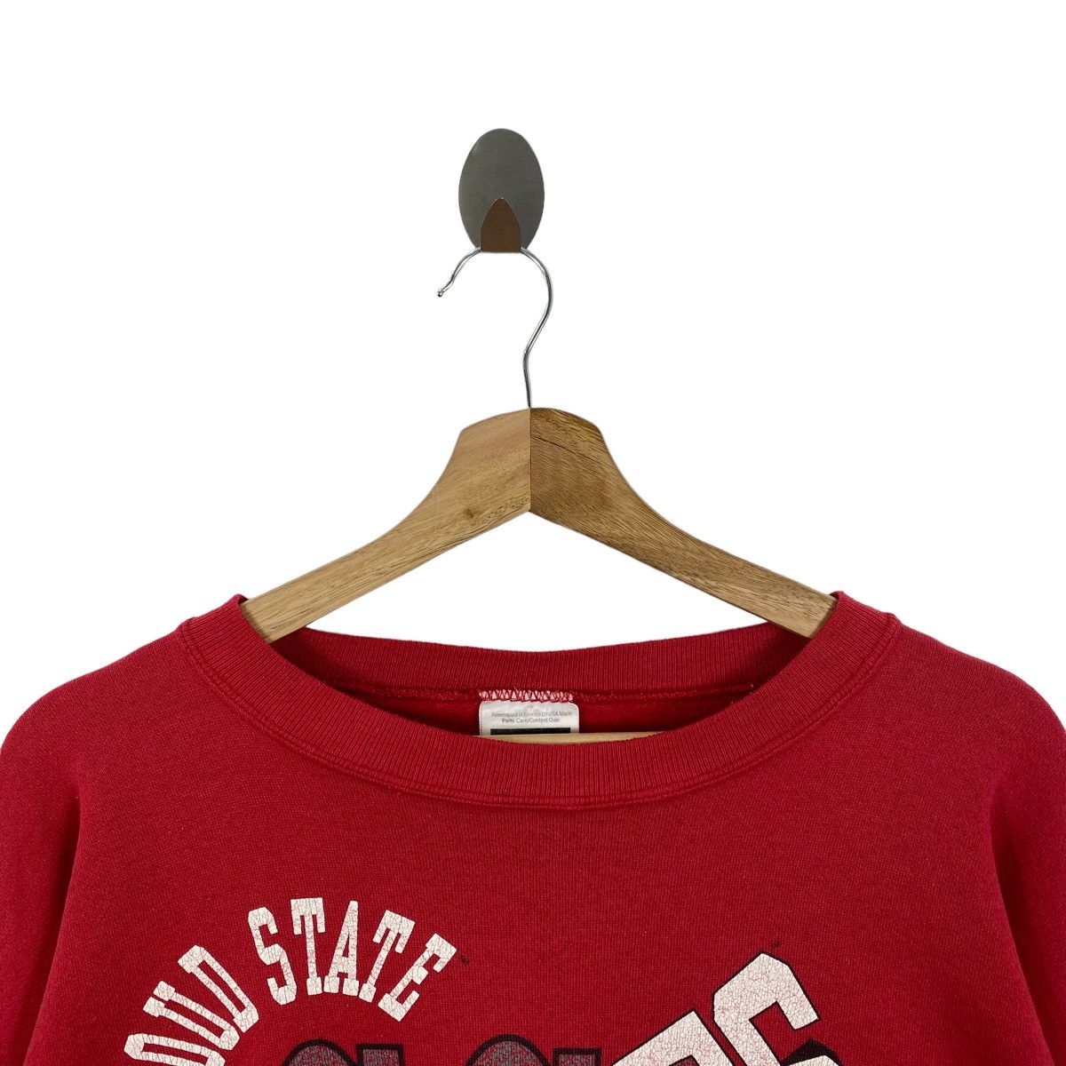 Tultex × Vintage Vintage 80s TULTEX x St Cloud State HUSKIES Print Fleece Size US L / EU 52-54 / 3 - 2 Thumbnail