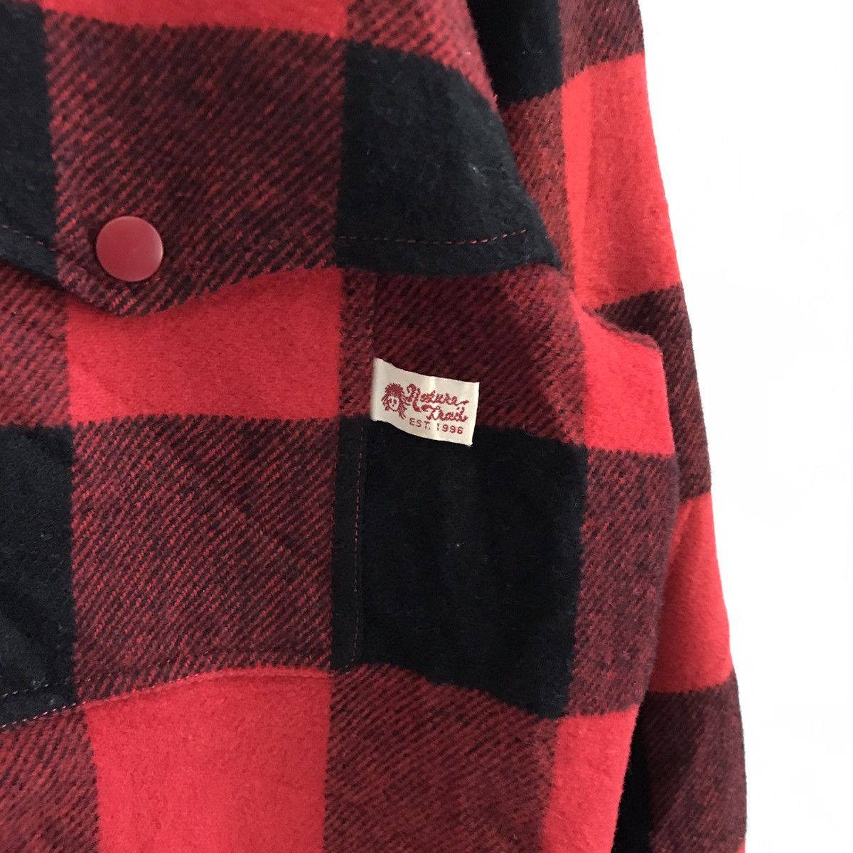 Pink House Mother nature trail check snap flannel quilted jacket Size US S / EU 44-46 / 1 - 4 Thumbnail