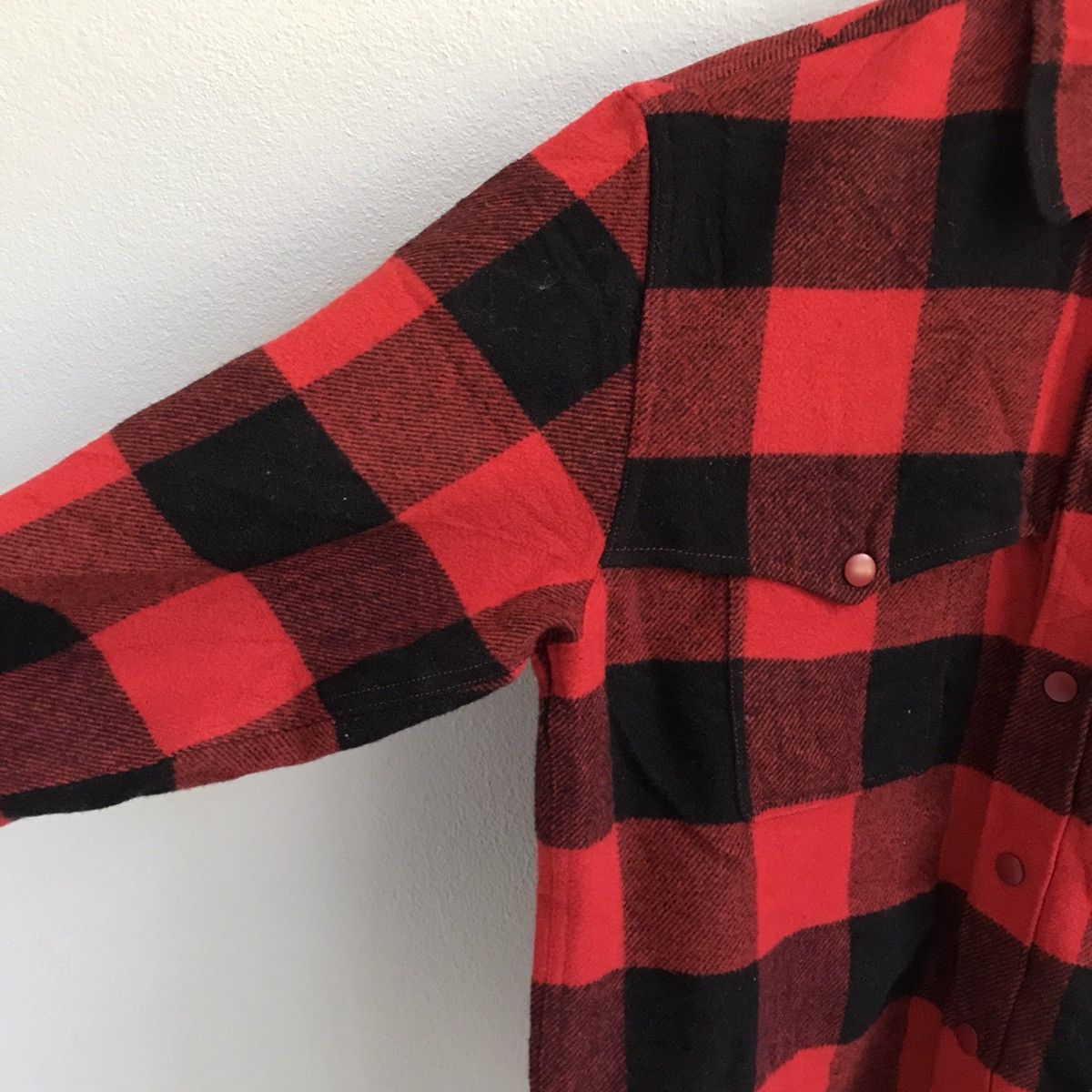 Pink House Mother nature trail check snap flannel quilted jacket Size US S / EU 44-46 / 1 - 5 Thumbnail