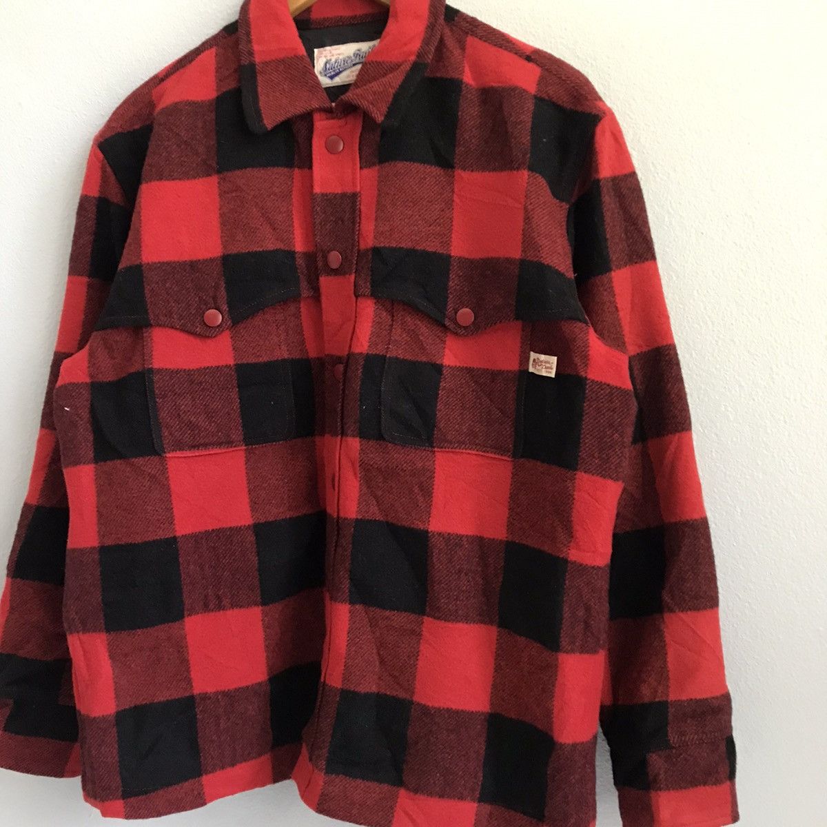 Pink House Mother nature trail check snap flannel quilted jacket Size US S / EU 44-46 / 1 - 3 Thumbnail