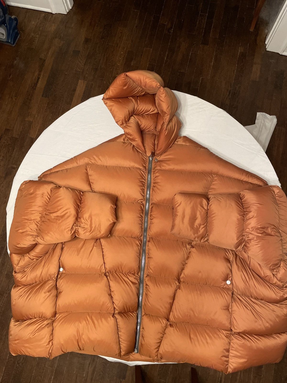 Rick Owens FW20 Performa Cropped Sample Mountain Duvet Down Jacket 