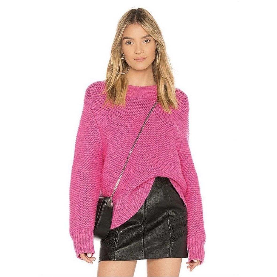 REVOLVE JOIE Adeen Sweater Azalia XXS knit Wool Cashmere