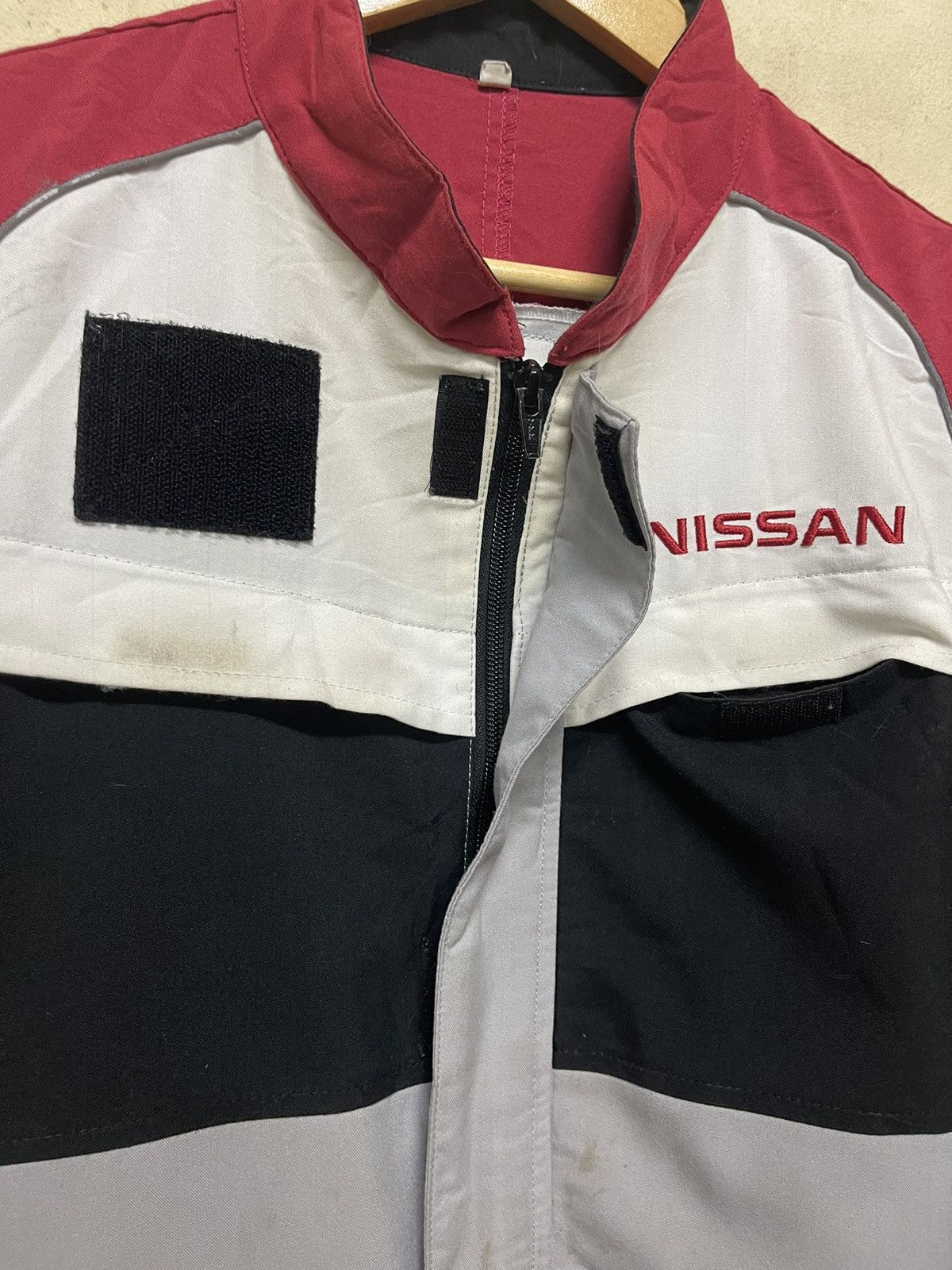 Vintage Vintage Nissan Coverall Jacket Size US 35 - 8 Thumbnail