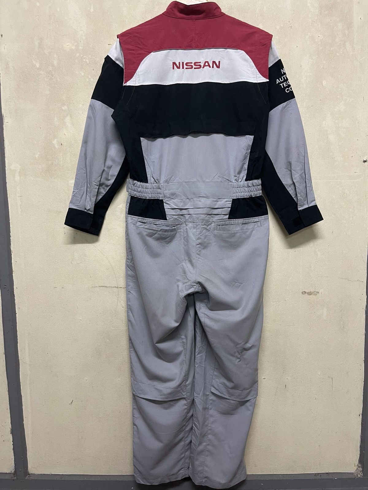 Vintage Vintage Nissan Coverall Jacket Size US 35 - 12 Thumbnail