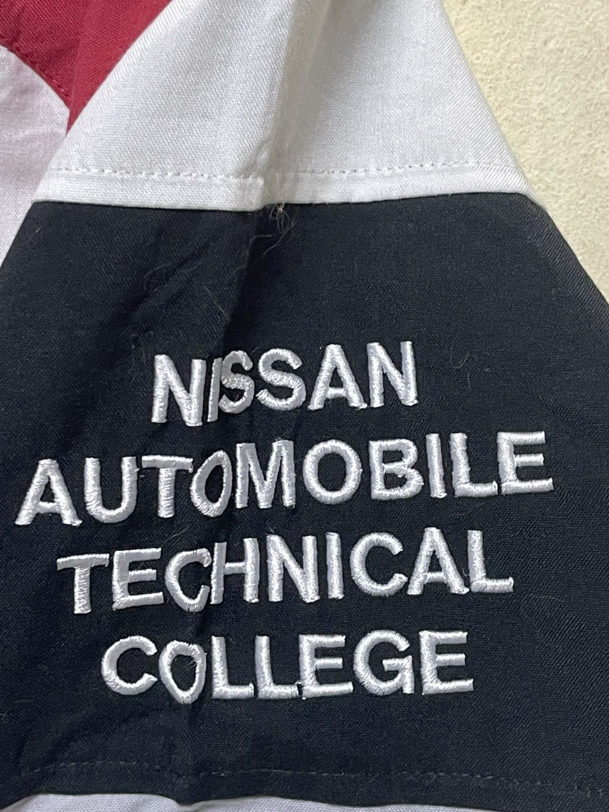 Vintage Vintage Nissan Coverall Jacket Size US 35 - 18 Thumbnail