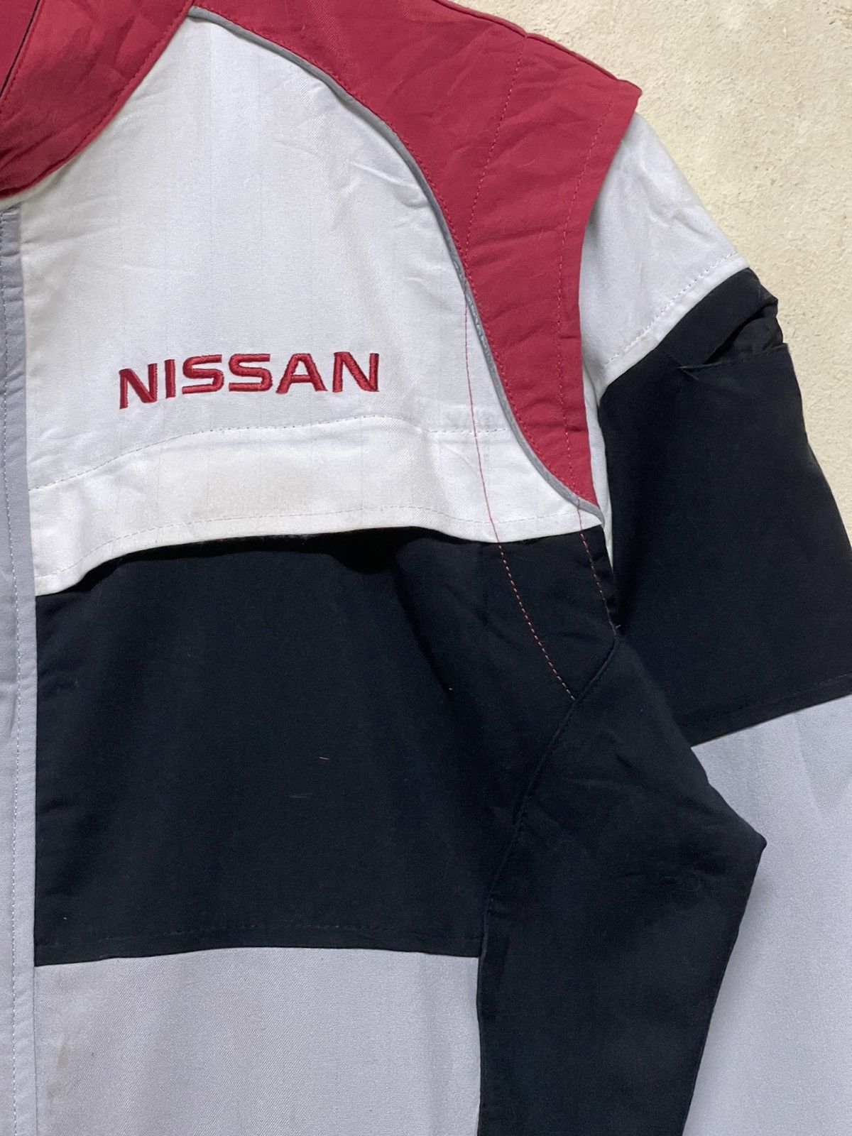 Vintage Vintage Nissan Coverall Jacket Size US 35 - 4 Thumbnail