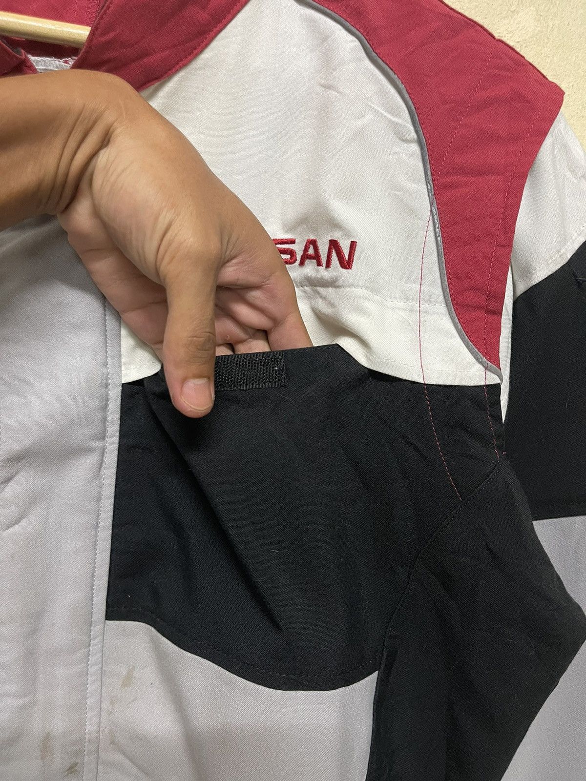 Vintage Vintage Nissan Coverall Jacket Size US 35 - 7 Thumbnail