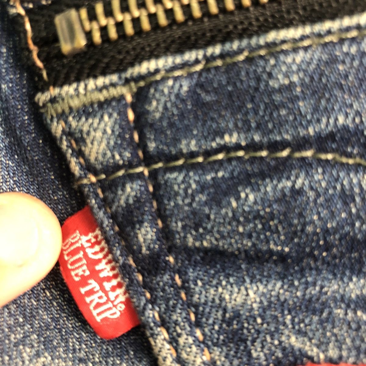 Edwin DLL Edwin Blue Trip Denim Jeans vintage Pants #c174 Size US 34 / EU 50 - 11 Thumbnail