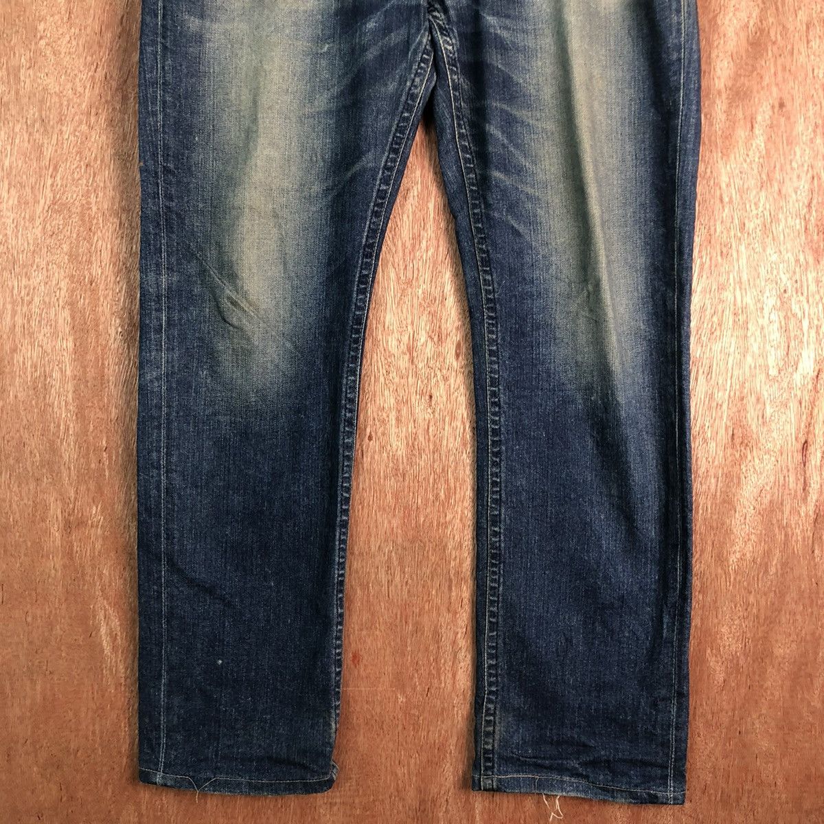 Edwin DLL Edwin Blue Trip Denim Jeans vintage Pants #c174 Size US 34 / EU 50 - 3 Thumbnail