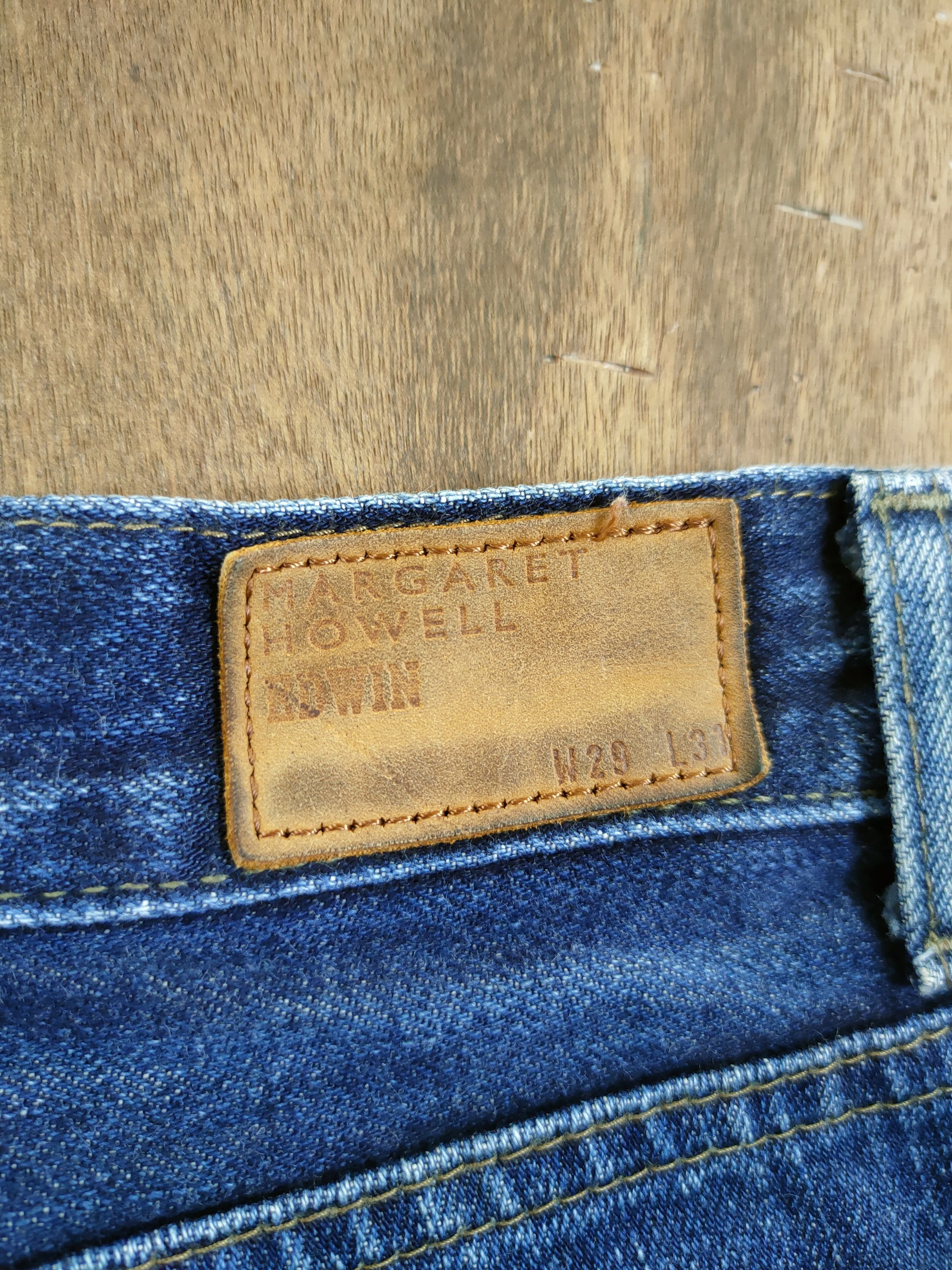 Margaret Howell DL Margaret Howell X Edwin blue denim jeans pants #46-890 Size US 29 - 8 Thumbnail