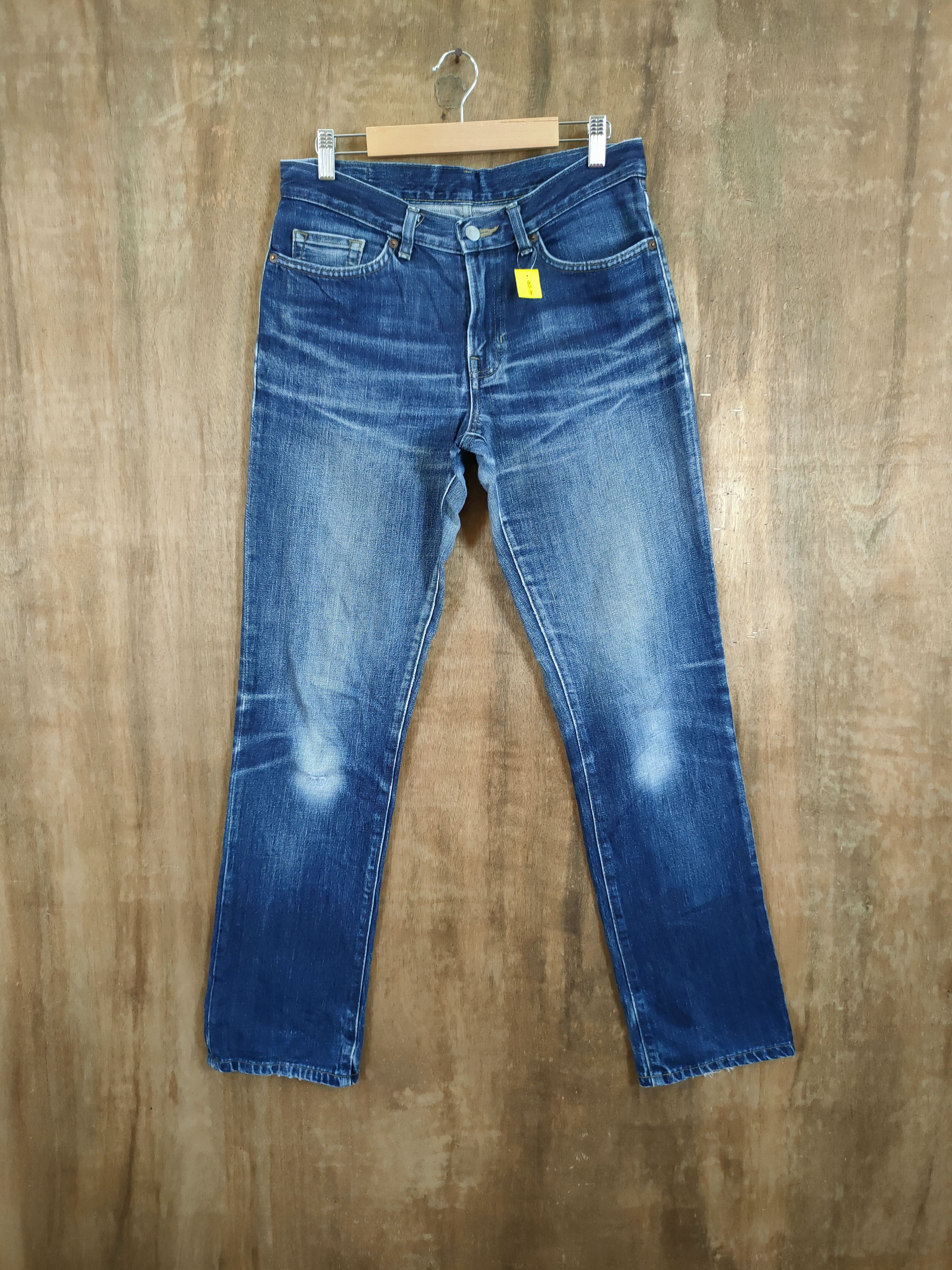 Margaret Howell DL Margaret Howell X Edwin blue denim jeans pants #46-890 Size US 29 - 1 Thumbnail