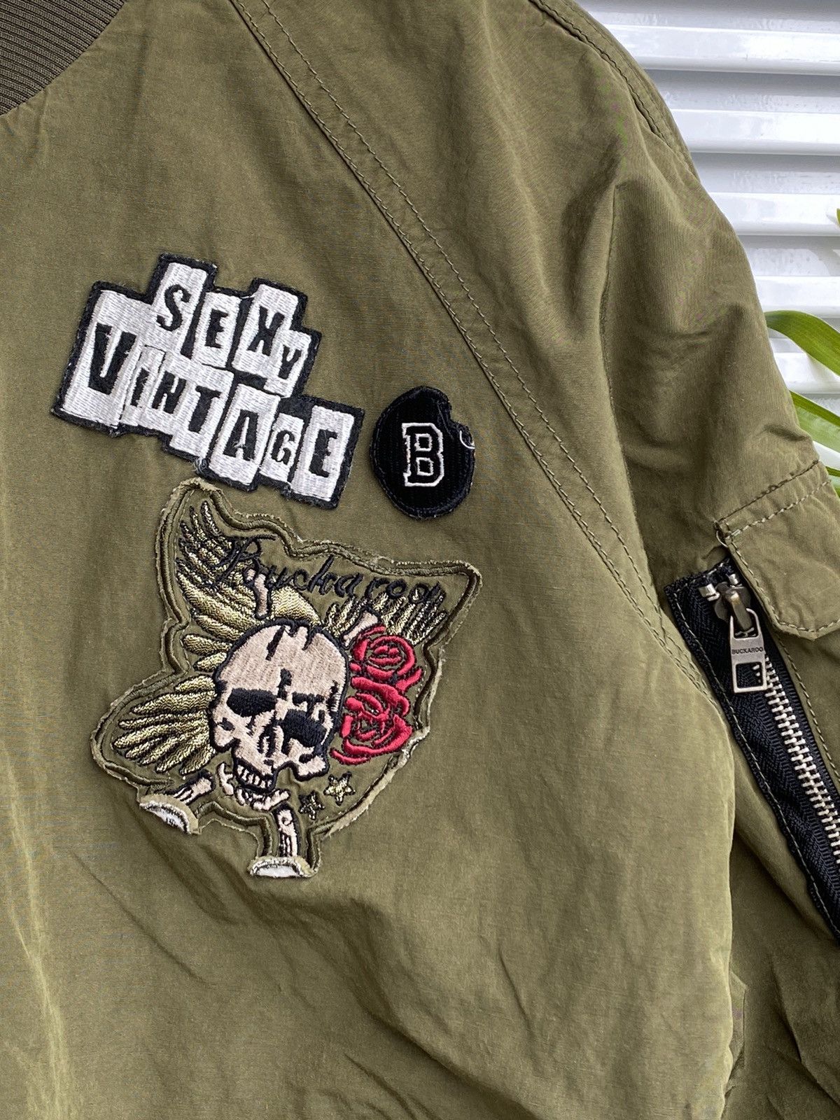 Japanese Brand × Vintage Vintage Skulls Buckaroo Jacket /Number Travis Nine Scott Size US M / EU 48-50 / 2 - 3 Thumbnail