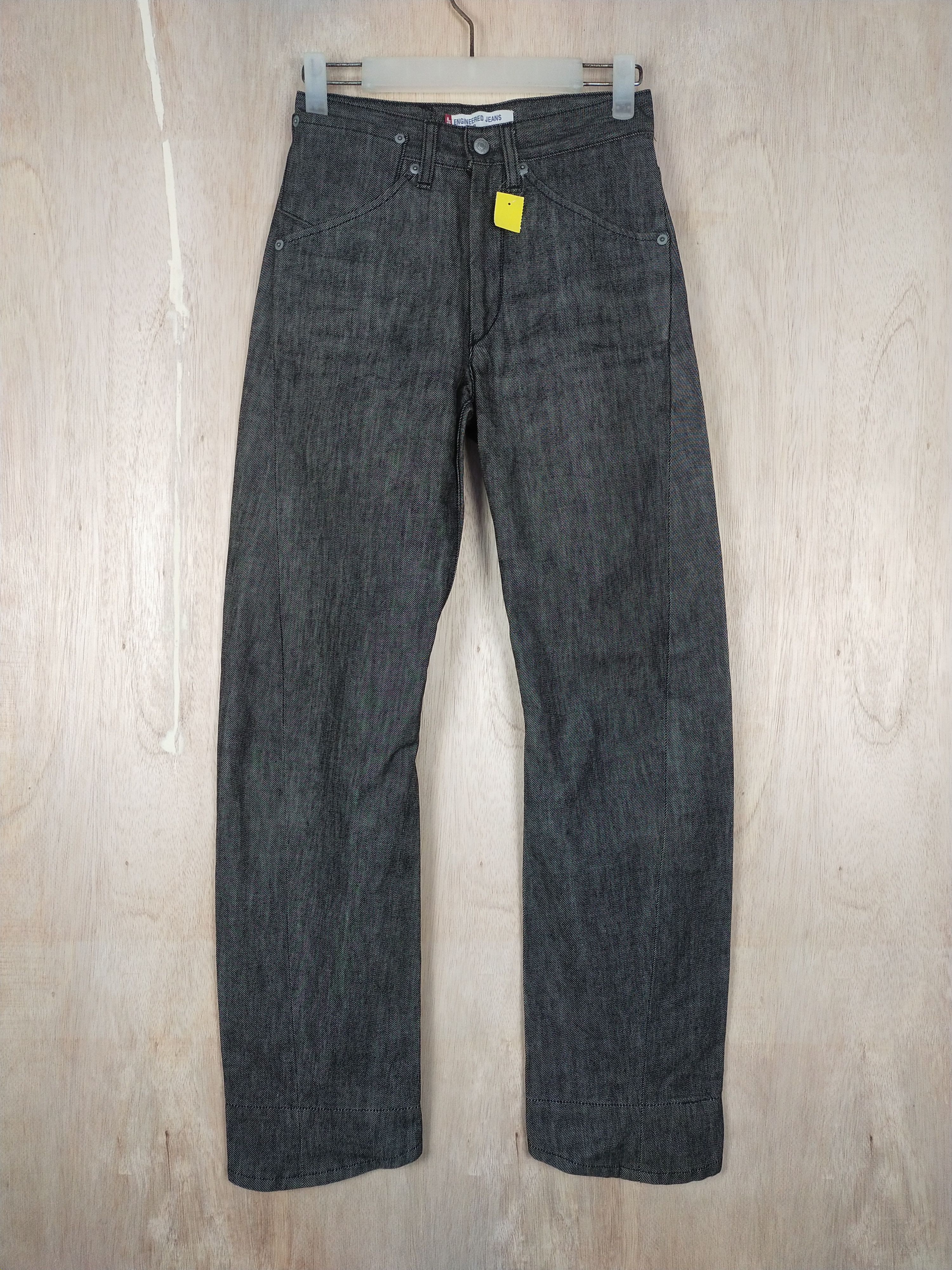 image of Levis Dl Levi's Engineered Black Denim Jeans (Size 25) 2777, Women's