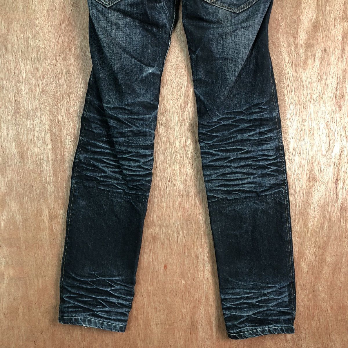 Japanese Brand DLL Takeo Kikuchi Dark Blue Denim Jeans Pants #c241 Size 32" / US 10 / IT 46 - 10 Thumbnail