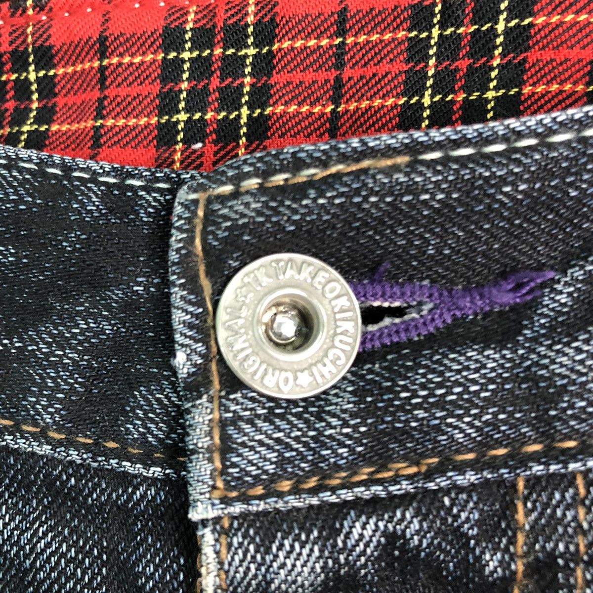 Japanese Brand DLL Takeo Kikuchi Dark Blue Denim Jeans Pants #c241 Size 32" / US 10 / IT 46 - 6 Thumbnail