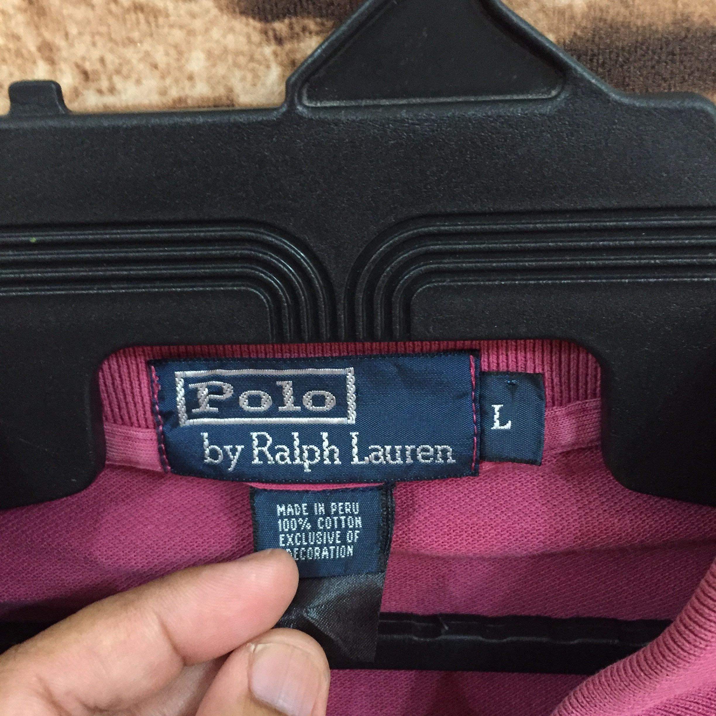 Polo Ralph Lauren Vintage POLO RALPH LAUREN size L Size US L / EU 52-54 / 3 - 3 Thumbnail