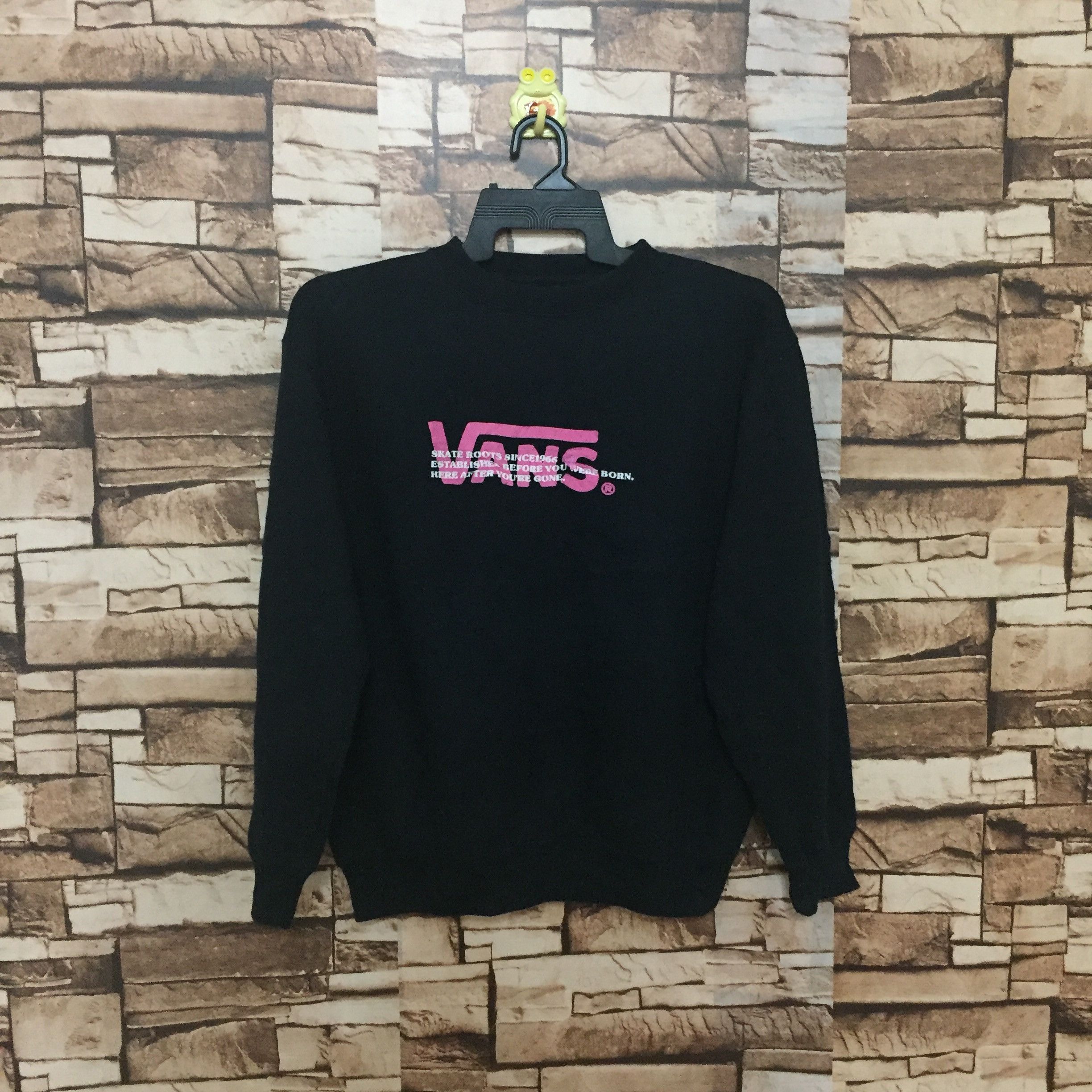 Vans Vans streetwear skate sweatshirt black Size US L / EU 52-54 / 3 - 1 Thumbnail