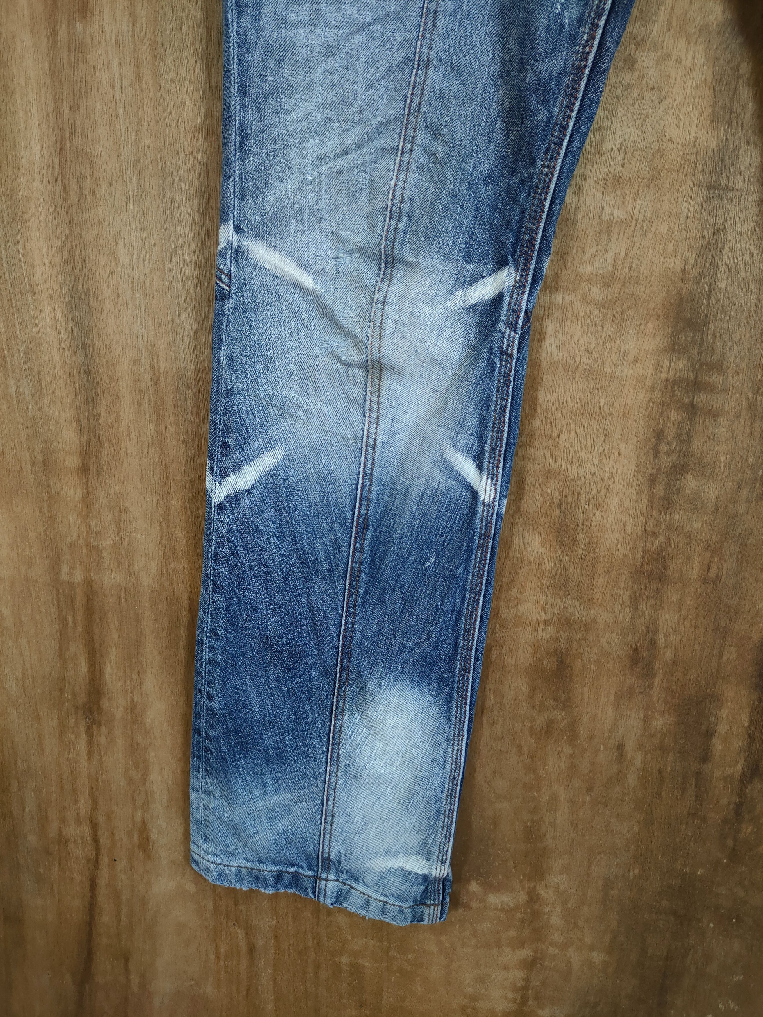 HIDEAWAYS Hideaways nicole distressed denim jeans pants #46-743 Size US 34 / EU 50 - 10 Thumbnail