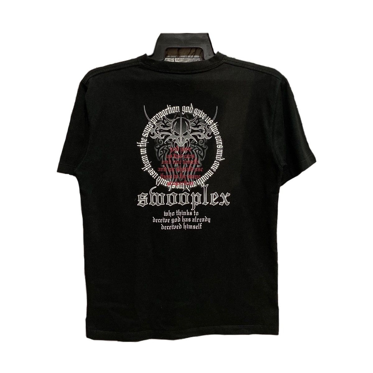 Japanese Brand Smooplex t shirt skull bones ghost size M black Size US M / EU 48-50 / 2 - 1 Thumbnail