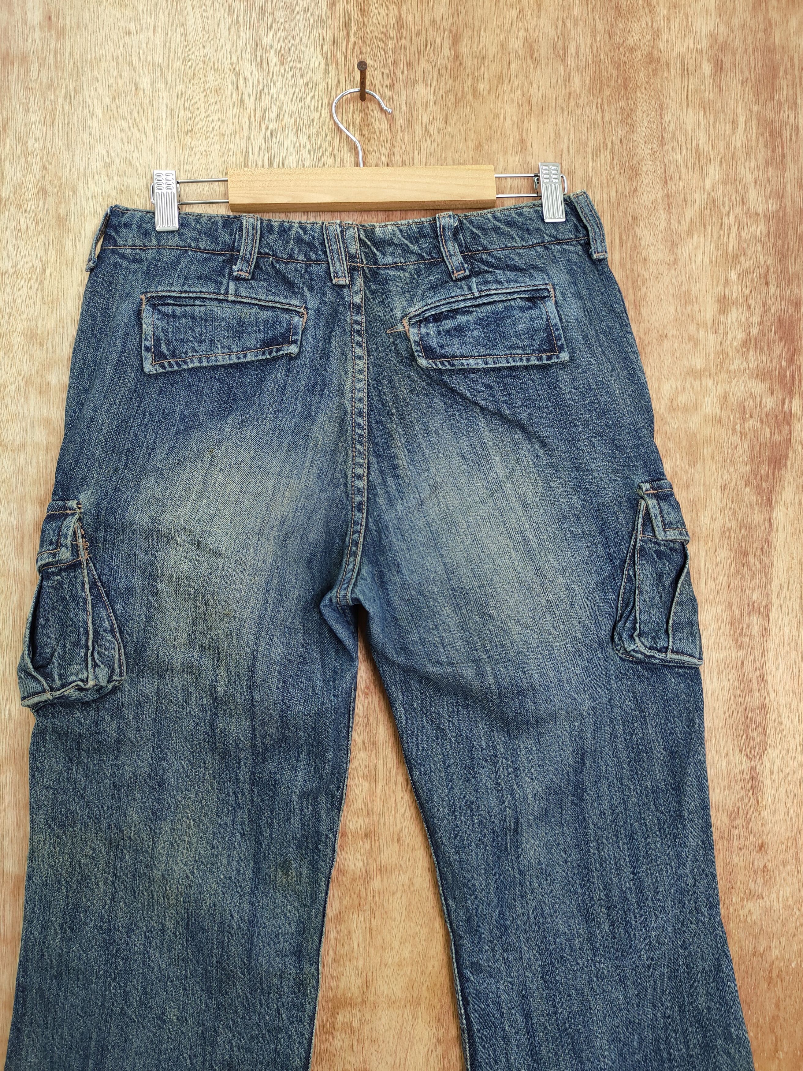 Japanese Brand DLL Japan denim multipocket tactical cargo pants #191 Size US 28 / EU 44 - 8 Thumbnail